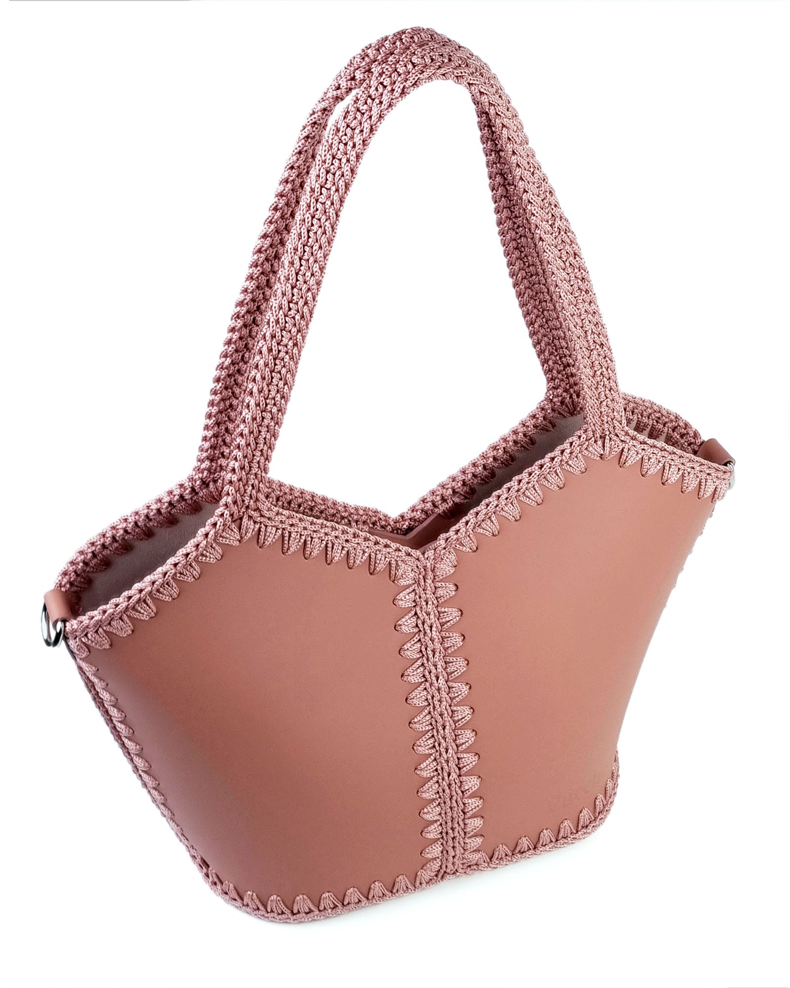Basket Bag Natalia L Nude Pink