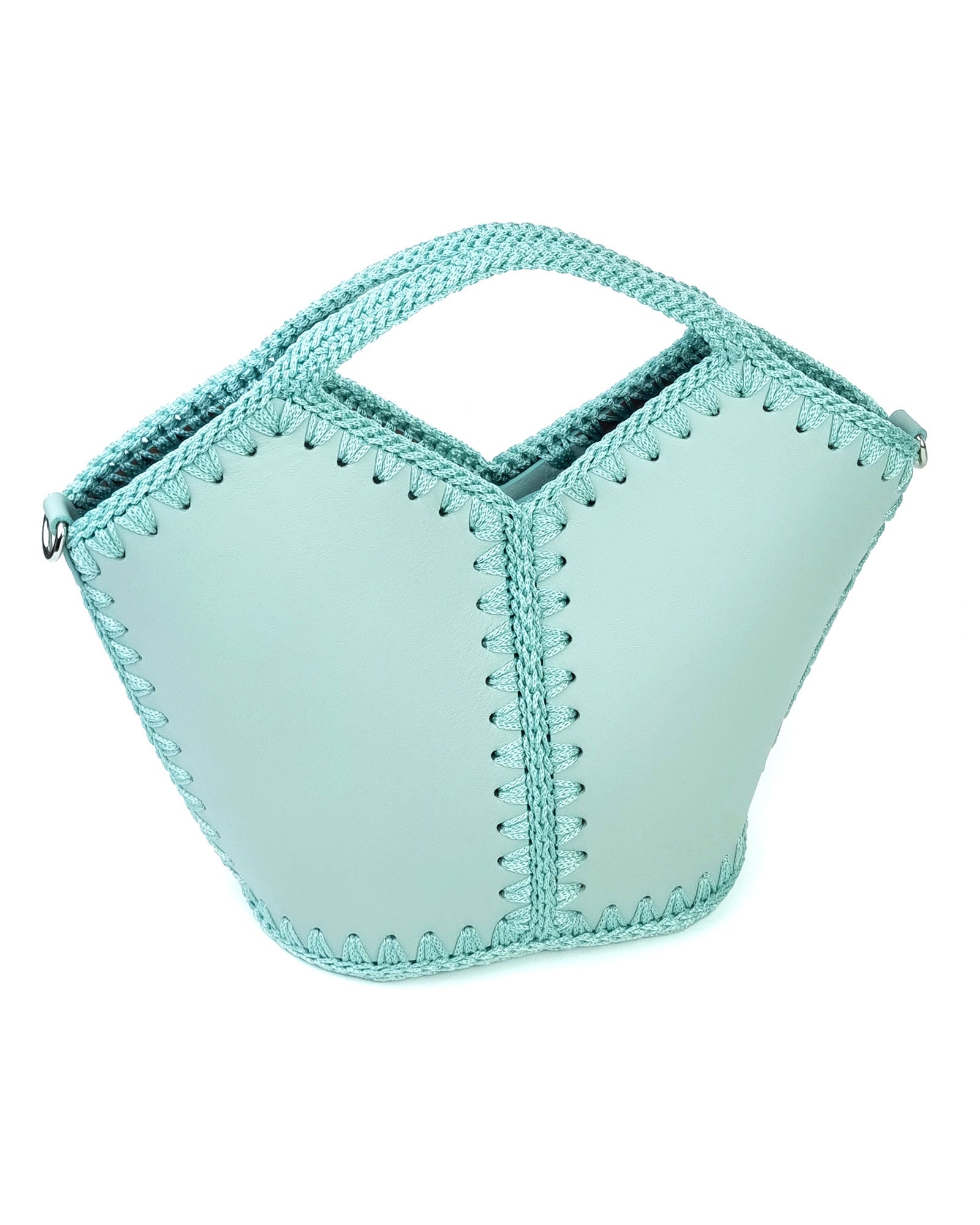 Basket Bag Natalia M Peach