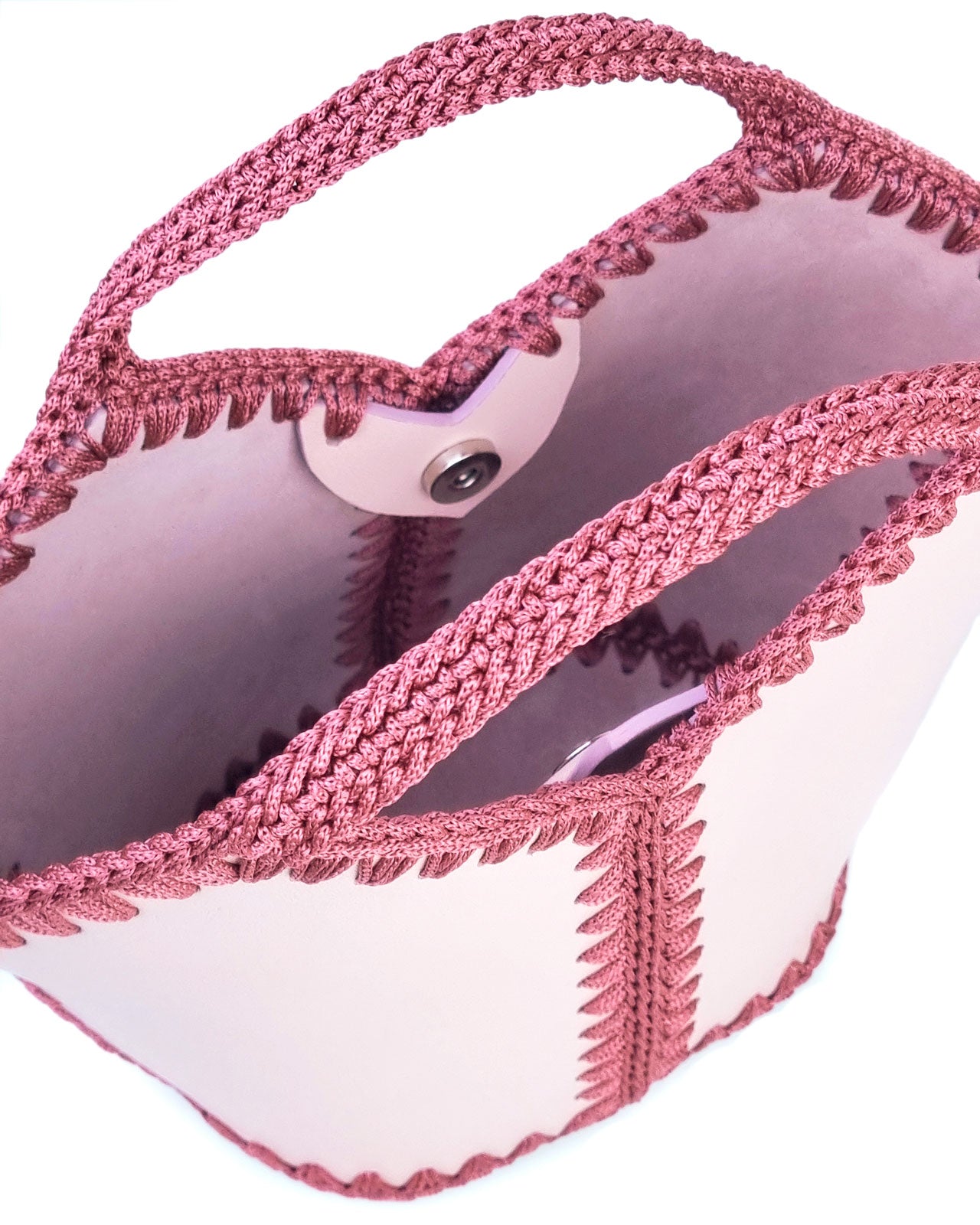 Basket Bag Natalia M Light Pink