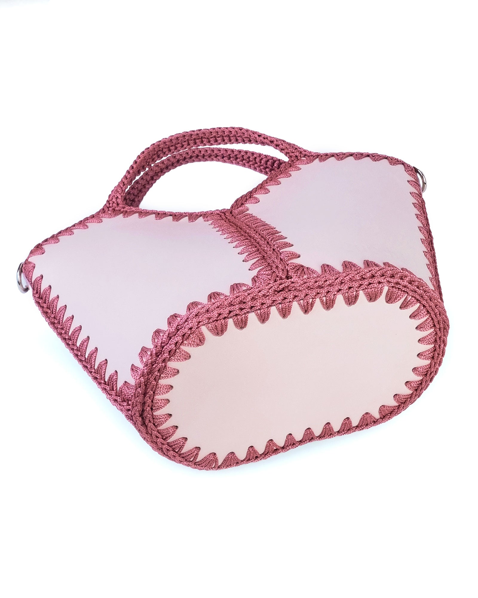 Basket Bag Natalia M Light Pink