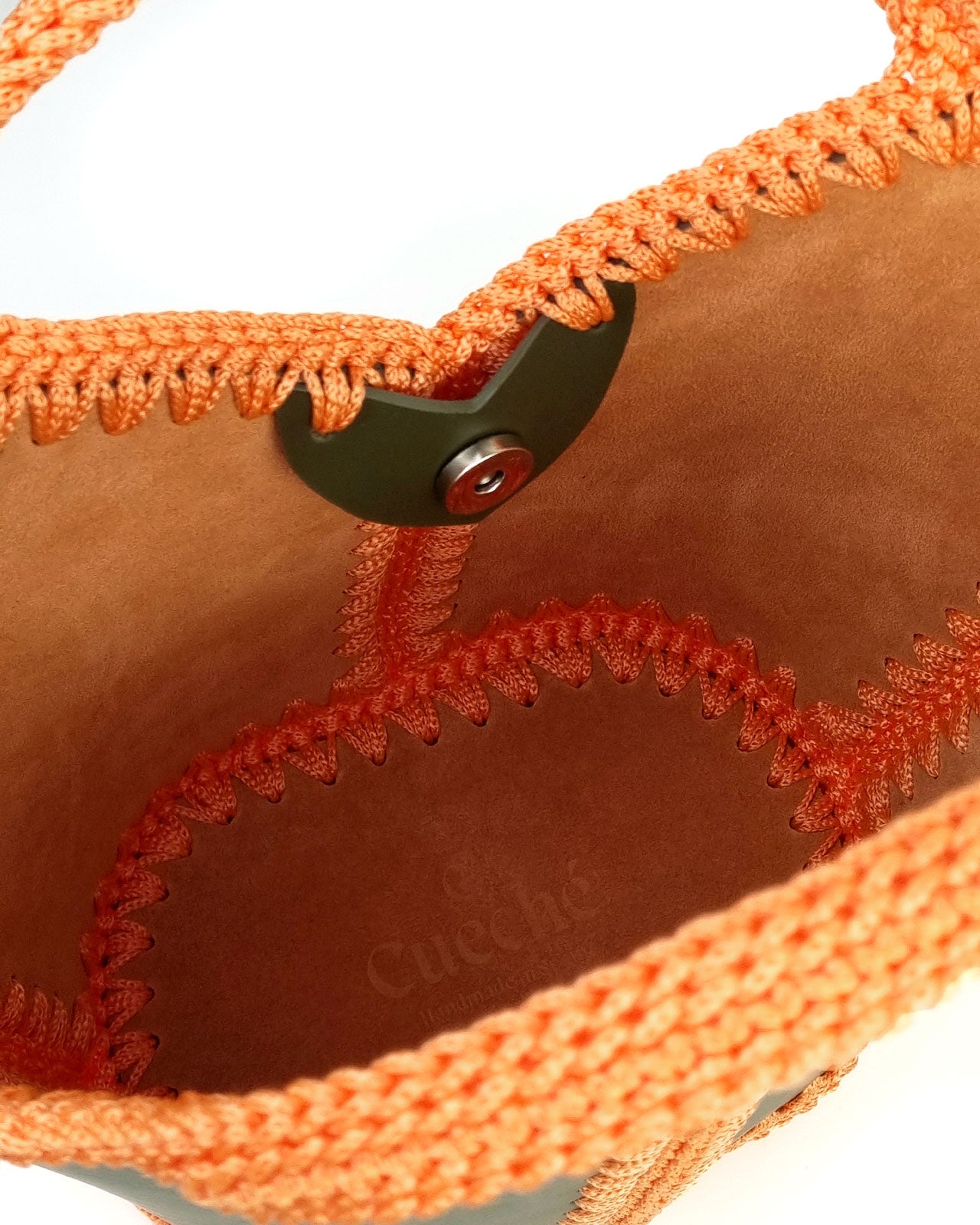 Basket Bag Natalia M Olive Green