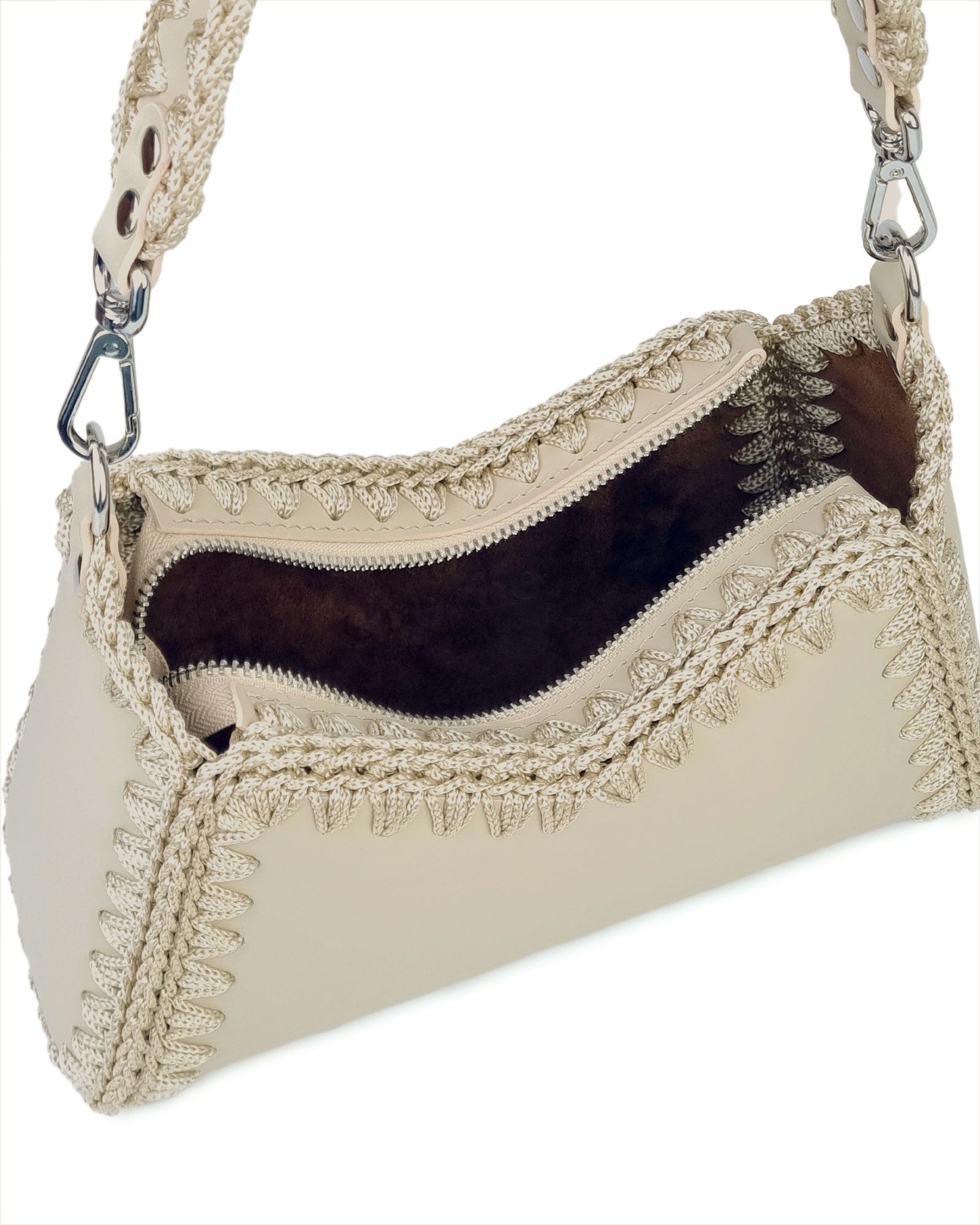 Bolso Hobo Nina S Beige