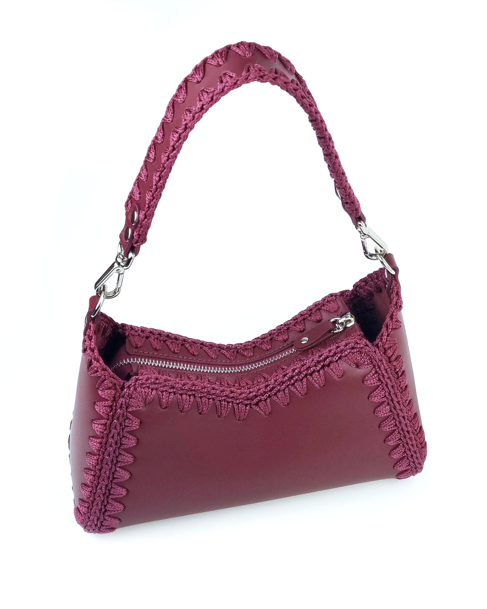 Hobo Bag Nina S Bordeaux