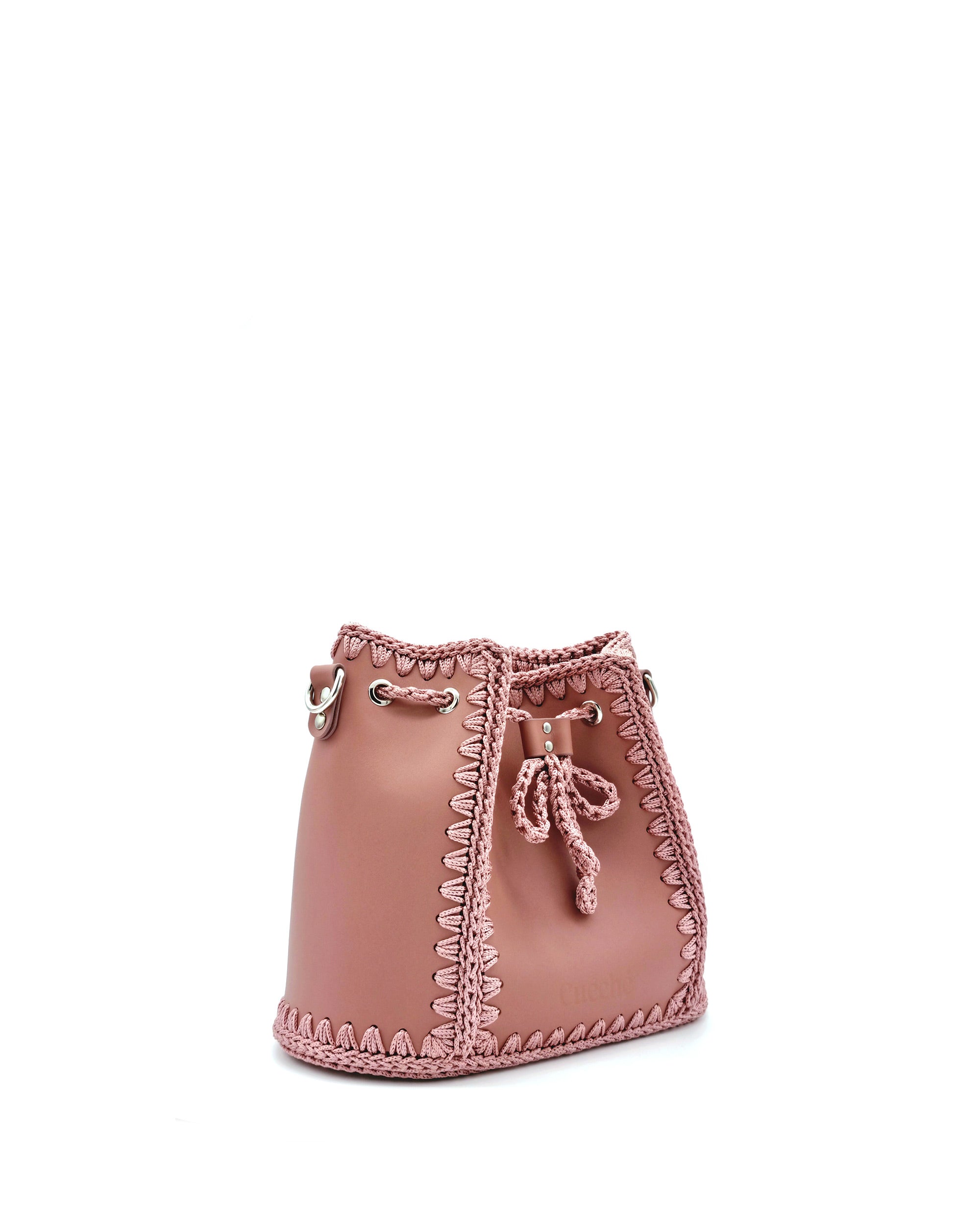 Bolso Bombonera Olga L Rosa Nude