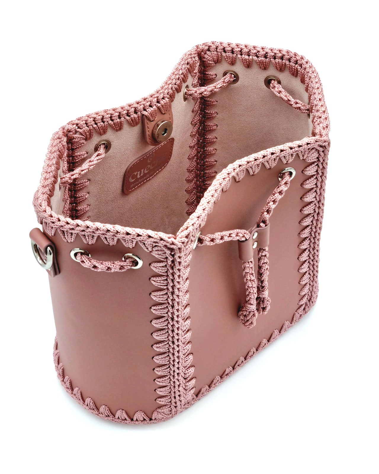Bolso Bombonera Olga L Rosa Nude