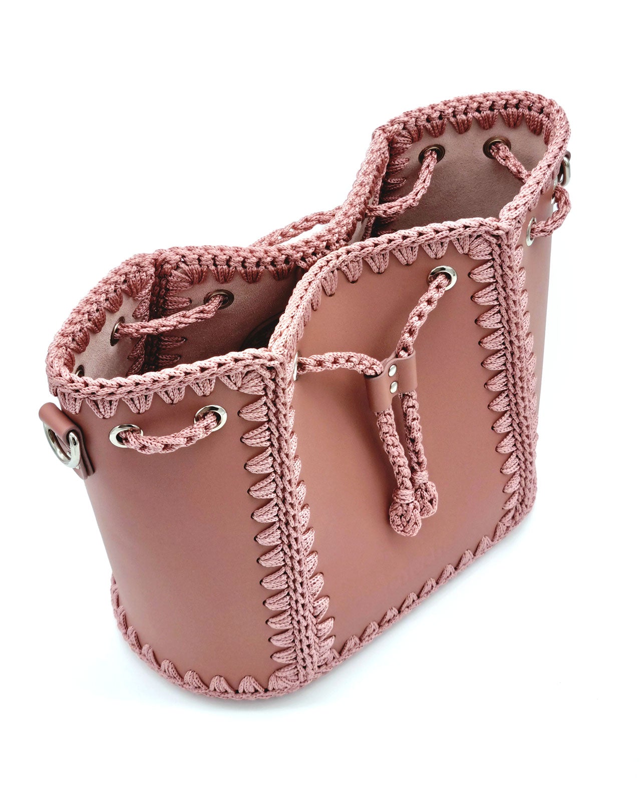 Bolso Bombonera Olga L Rosa Nude