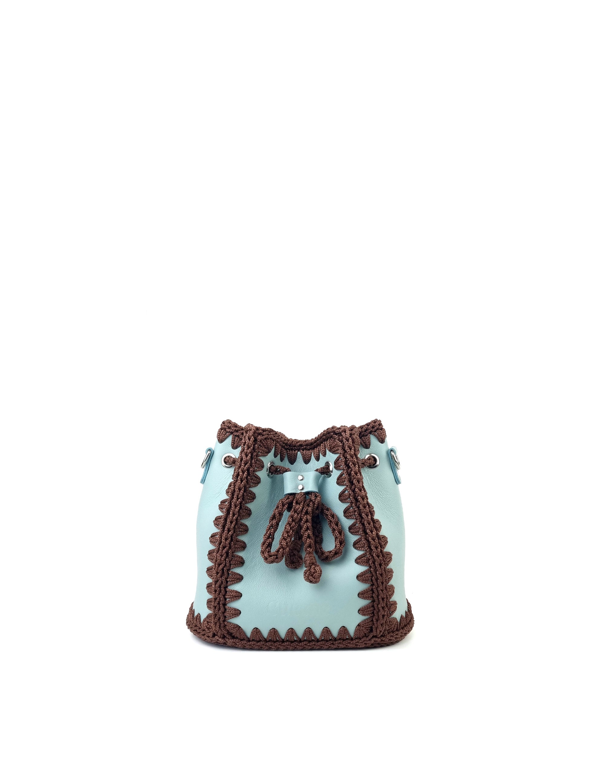 Bolso Bombonera Olga M Aqua
