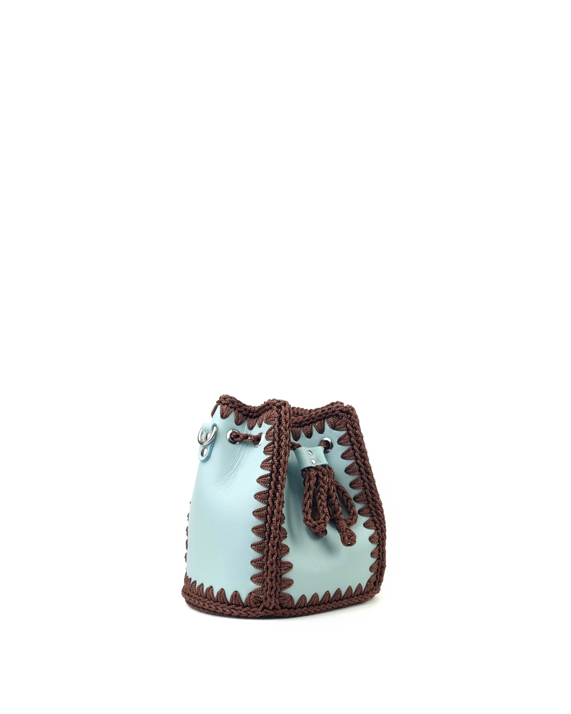 Bolso Bombonera Olga M Aqua