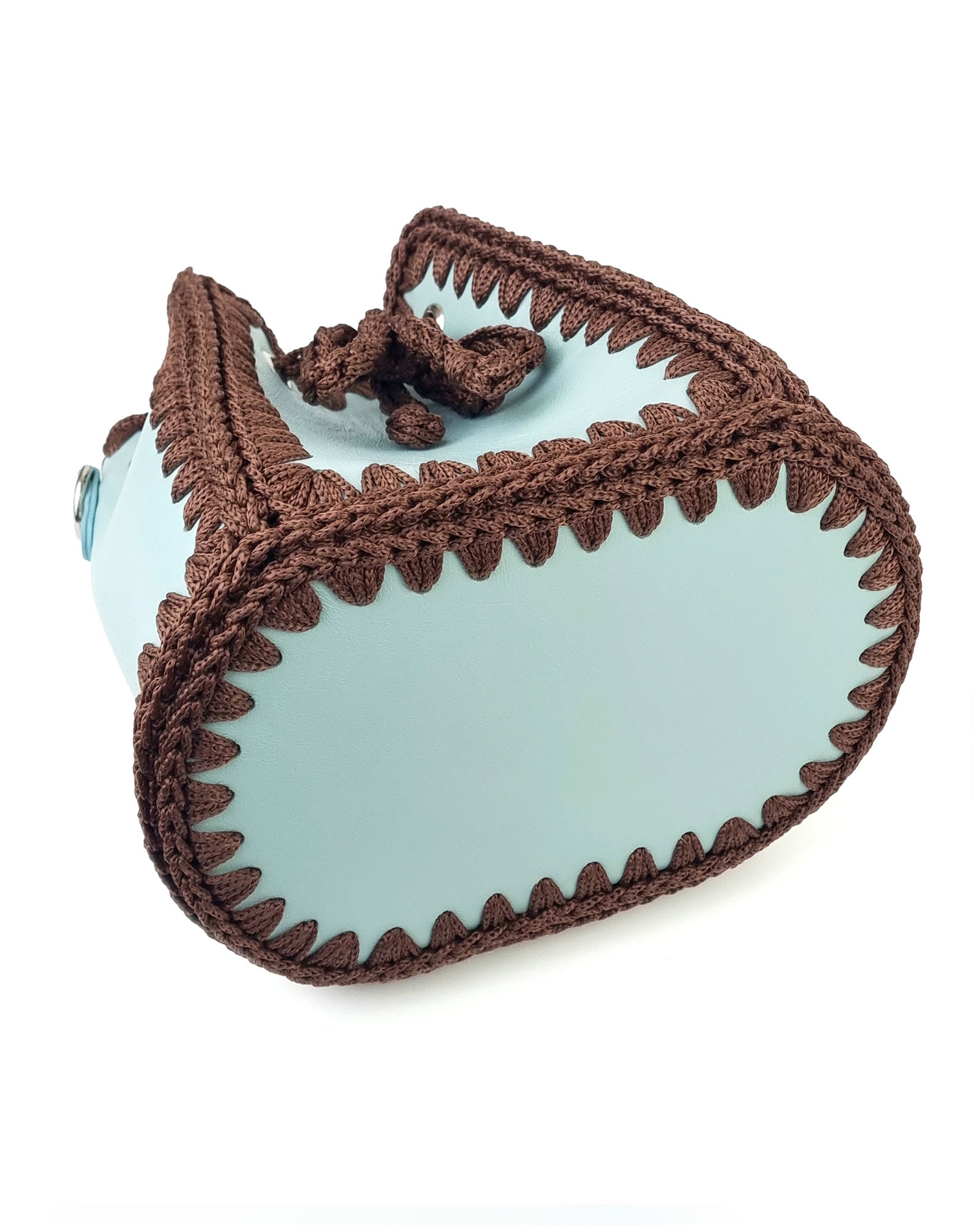 Bolso Bombonera Olga M Aqua