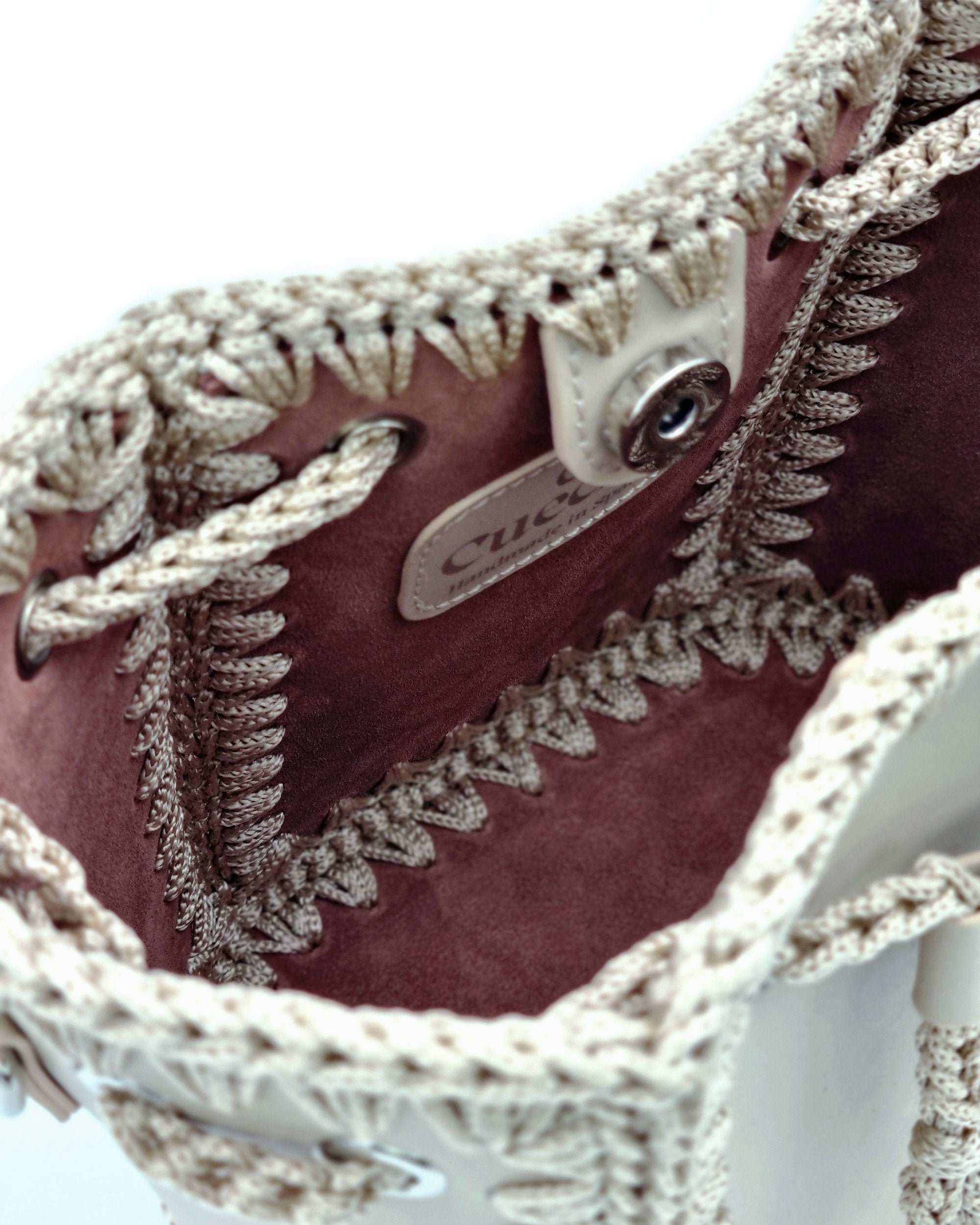 Bolso Bombonera Olga M Beige