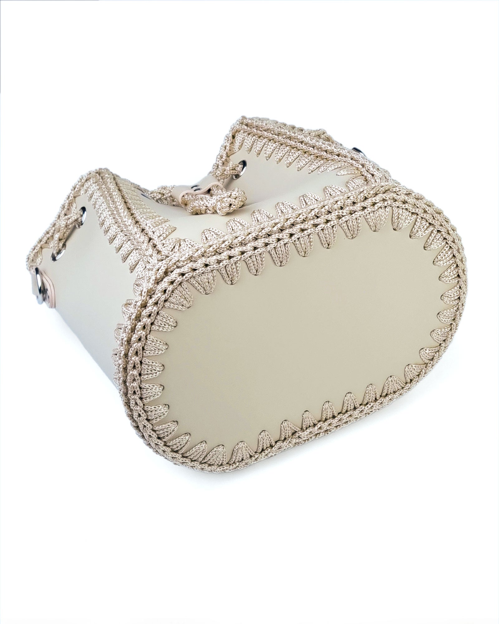Bolso Bombonera Olga M Beige