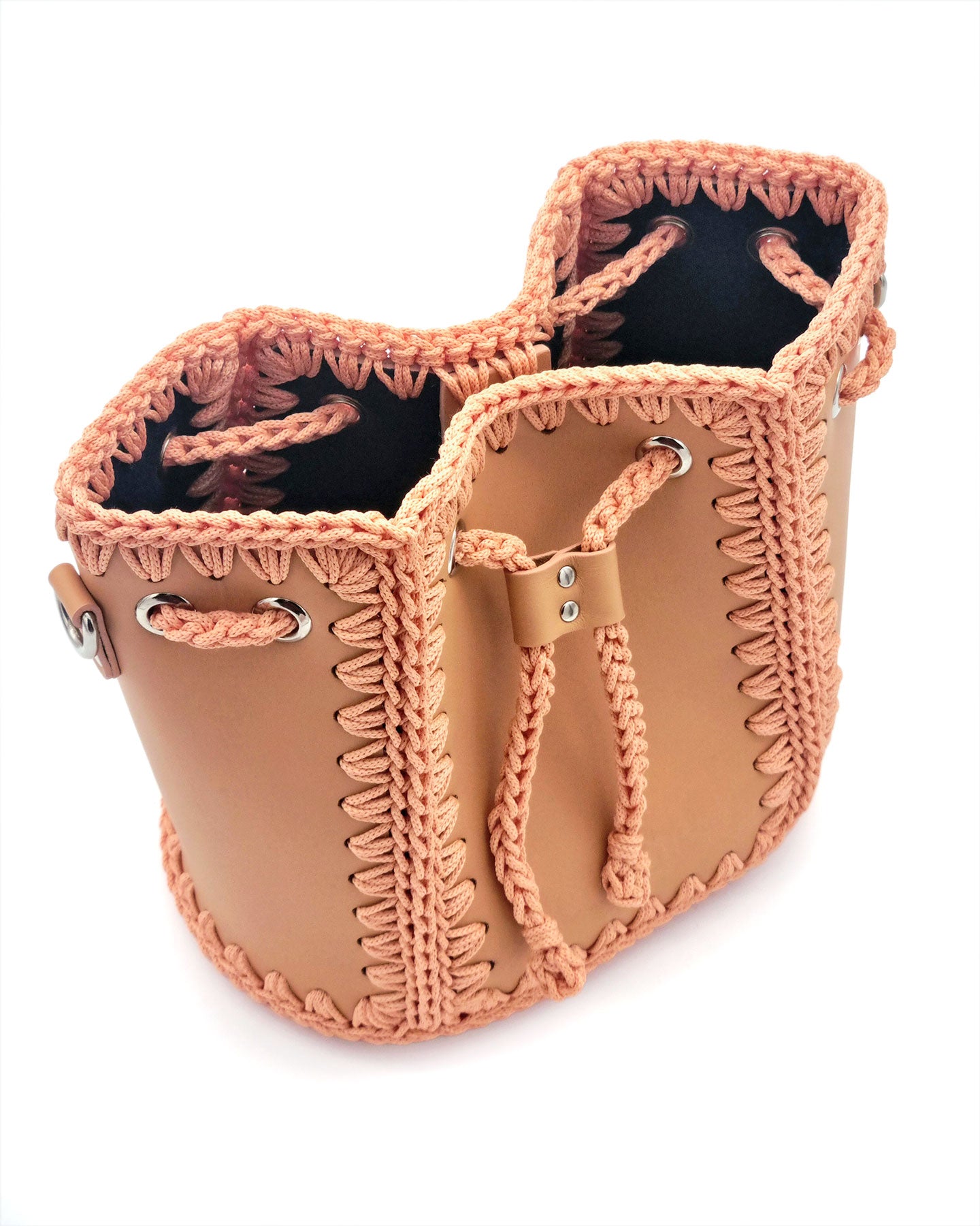 Bolso Bombonera Olga M Peach