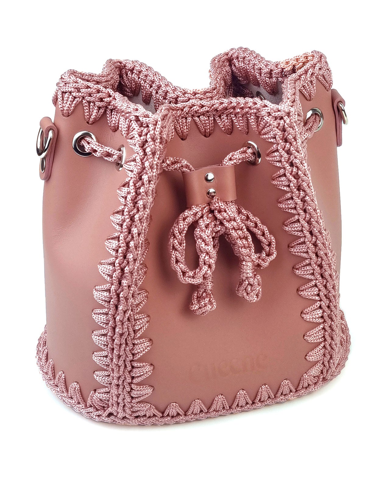 Bucket Bag Olga M nude pink 