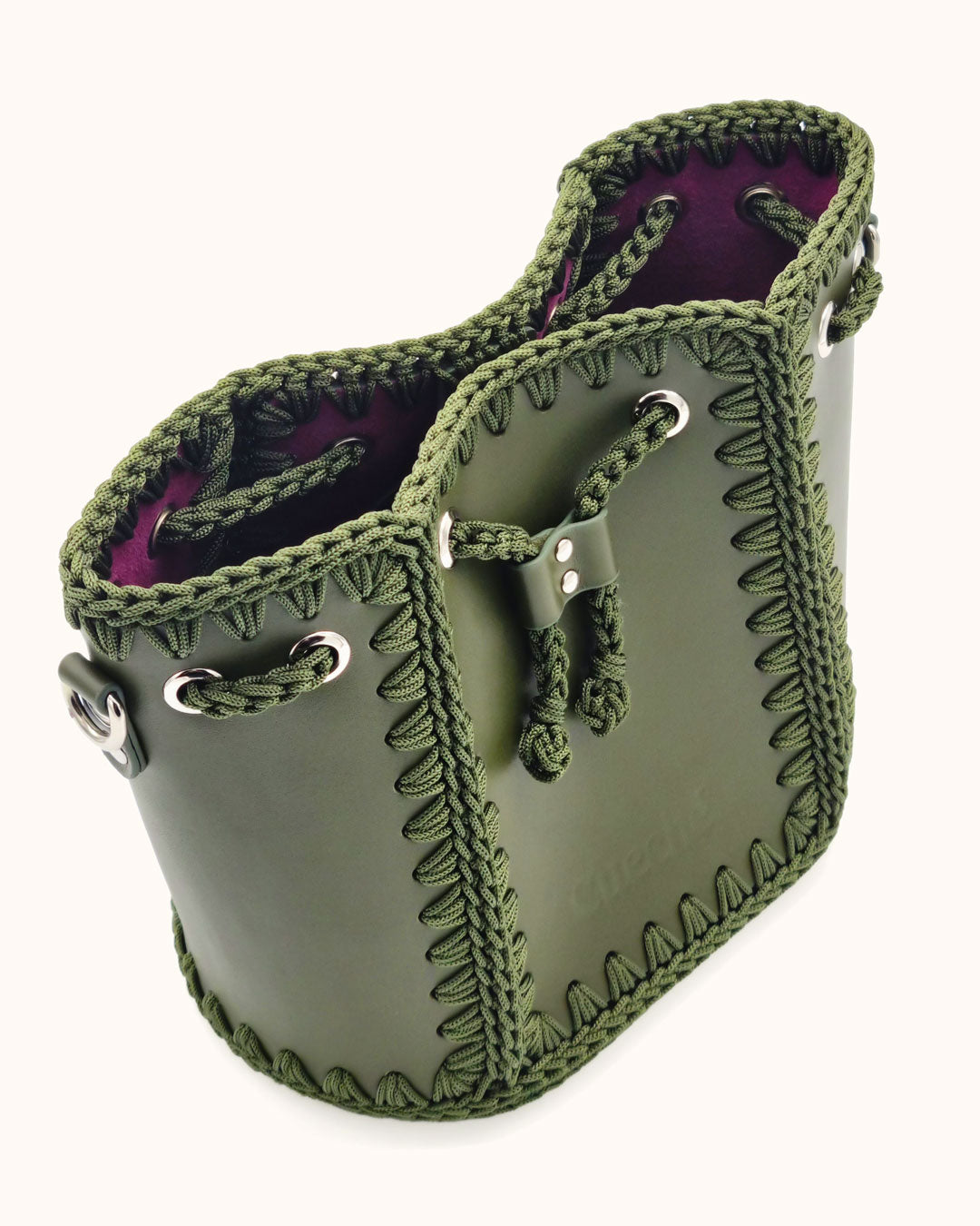Bolso Bombonera Olga M Verde