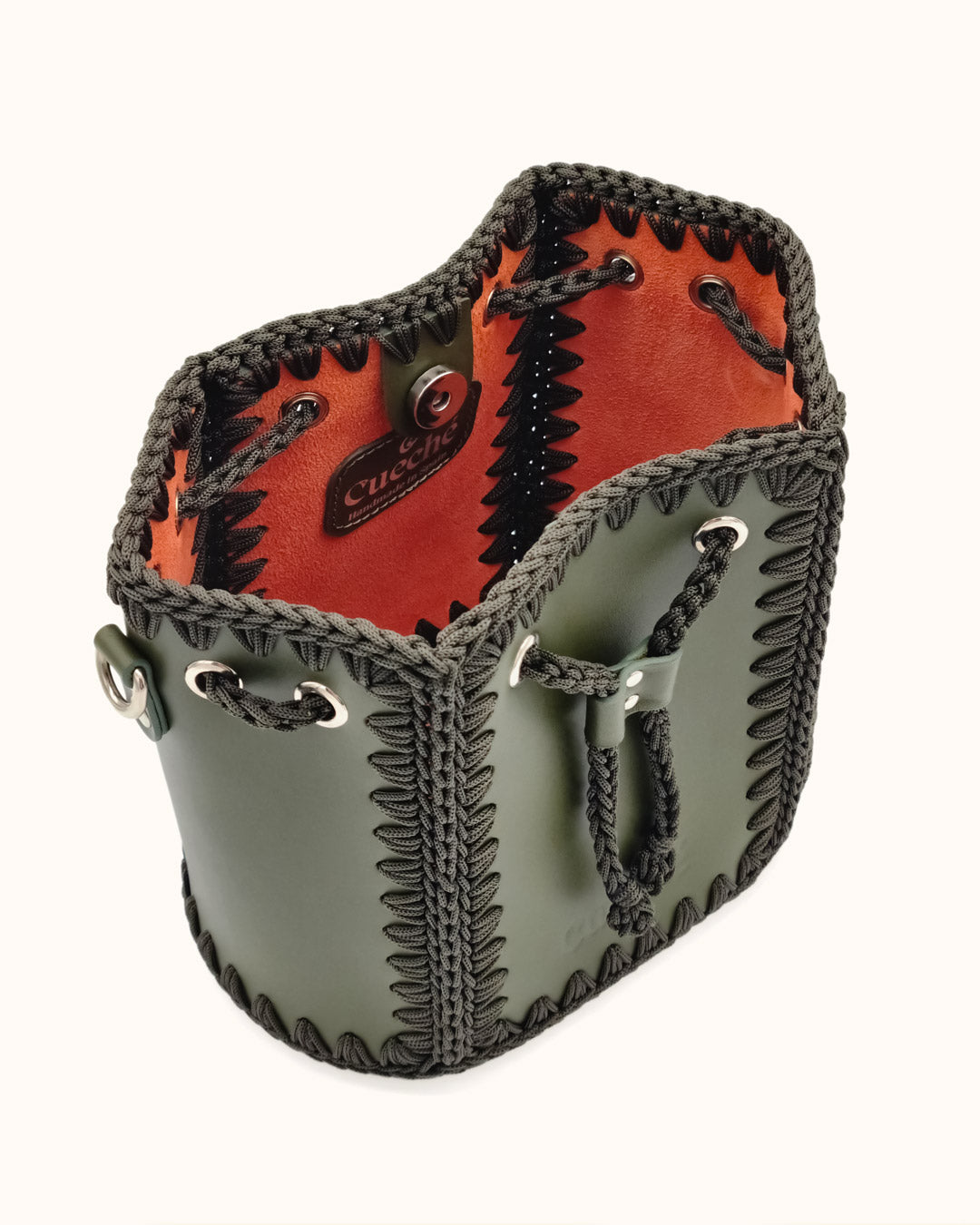 Bolso Bombonera Olga M Verde