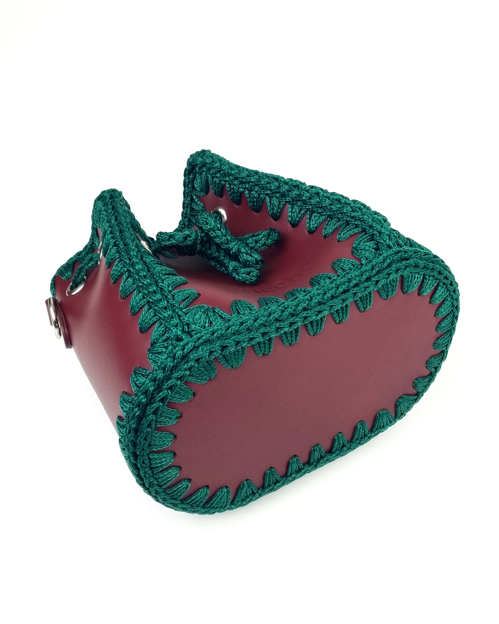 Bolso Bombonera Olga S Burdeos