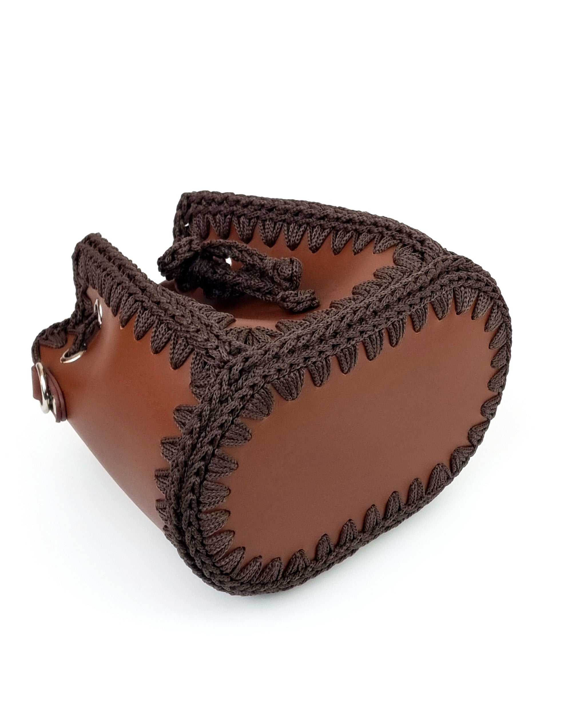 Bolso Bombonera Olga S Marron