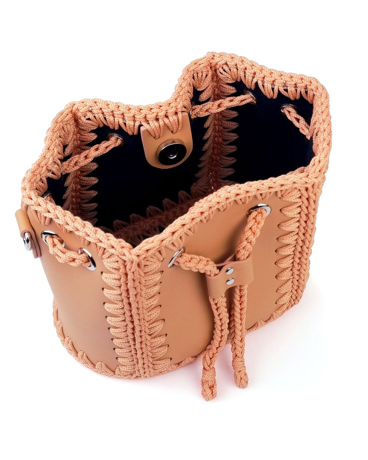Bucket Bag Olga S Peach