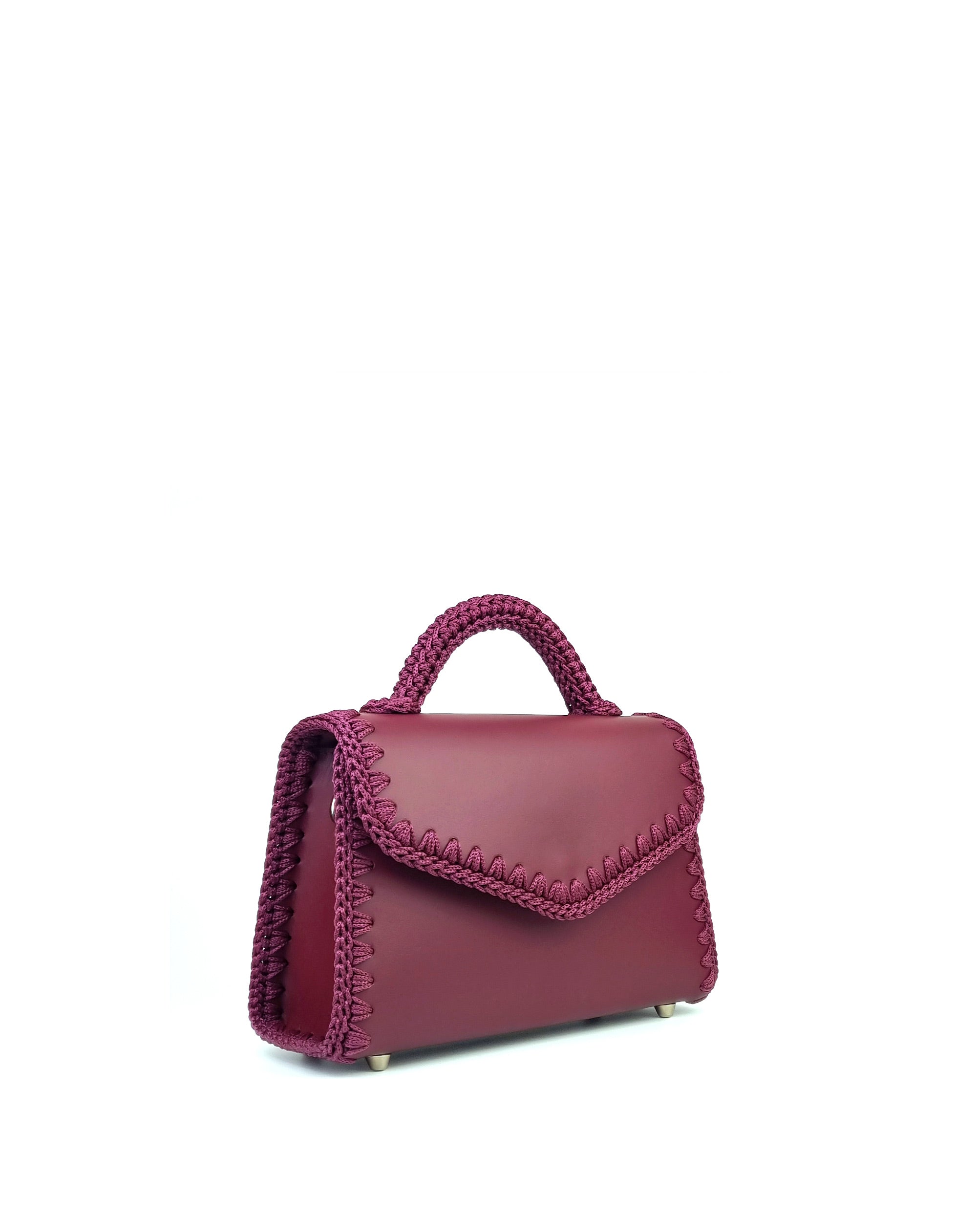 Satchel Bag Sofia M Bordeaux
