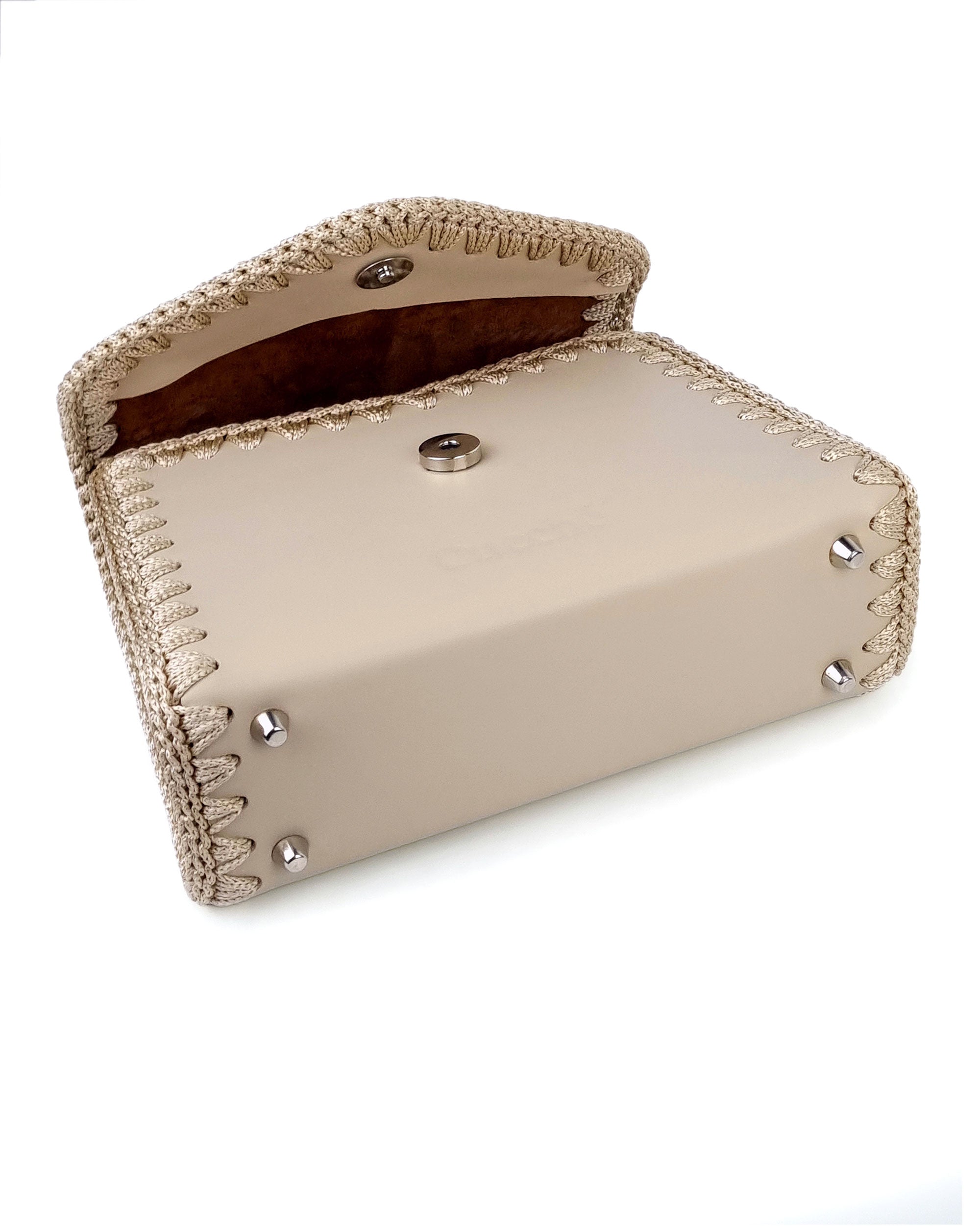 Satchel Bag Sofia S Beige
