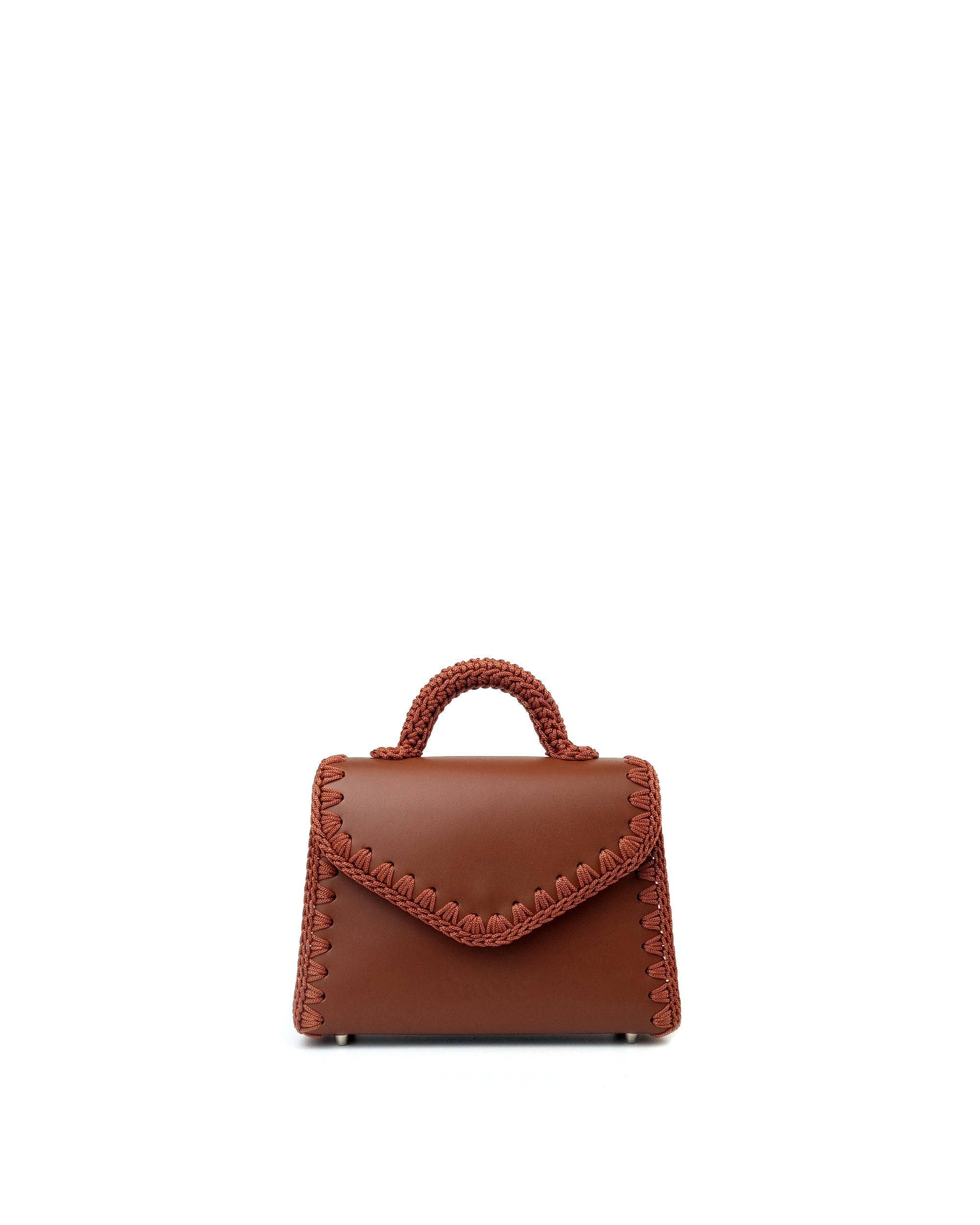 Bolso Satchel Sofia S Marron
