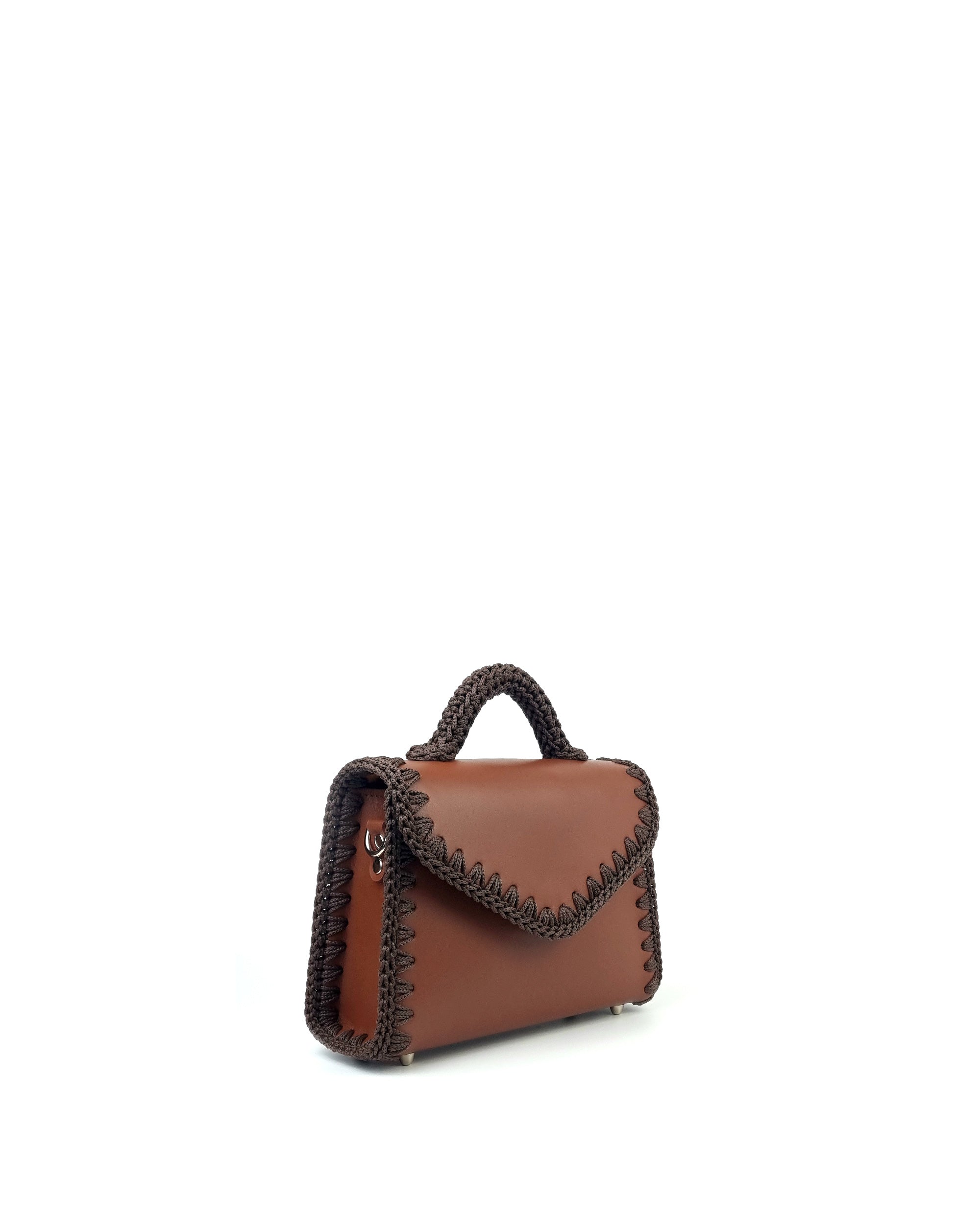 Bolso Satchel Sofia S Marron