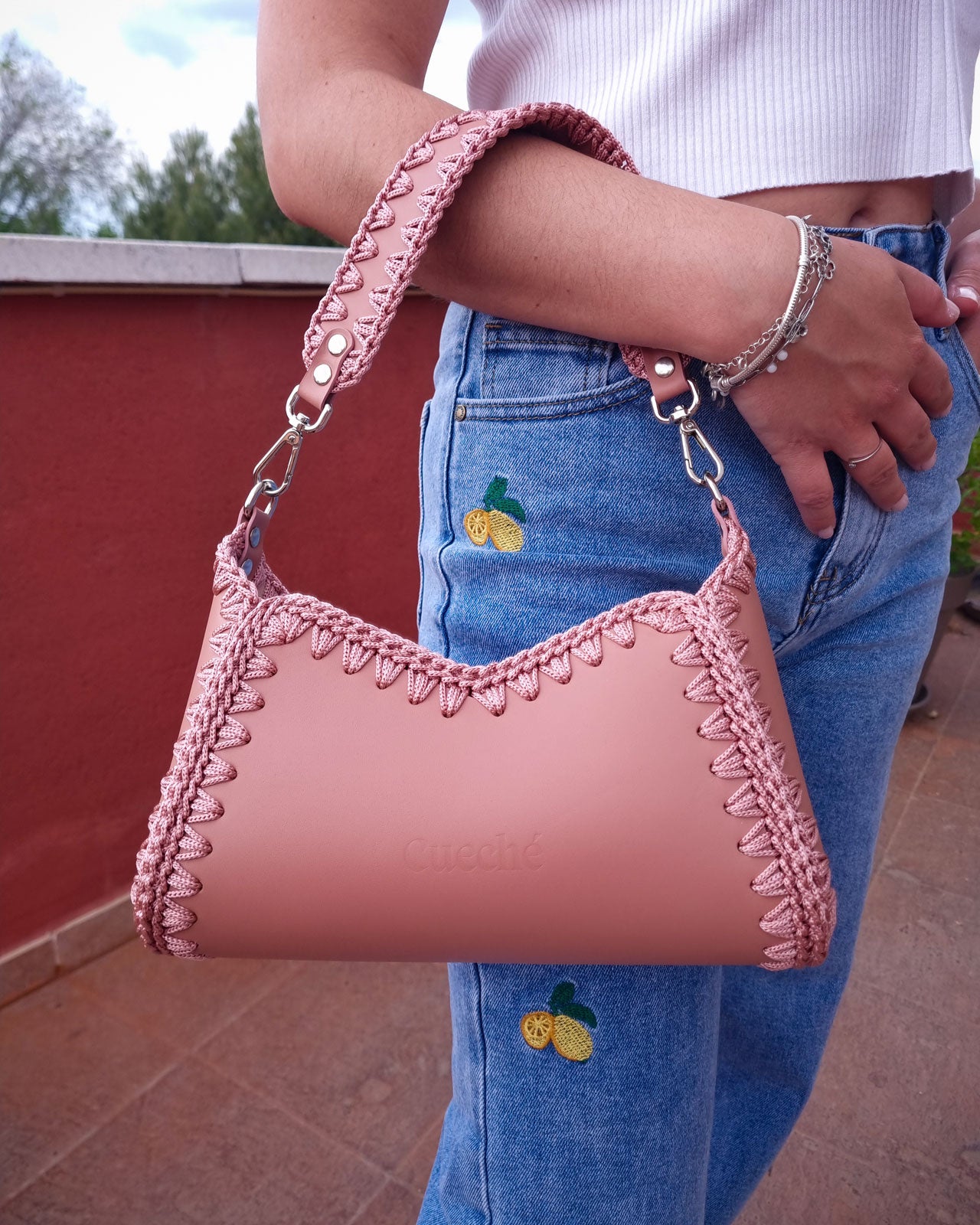 Hobo Bag Nina S Nude Pink