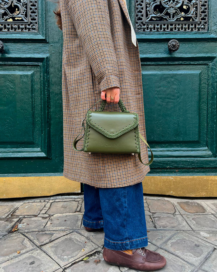 Bolso Satchel Sofia S Verde