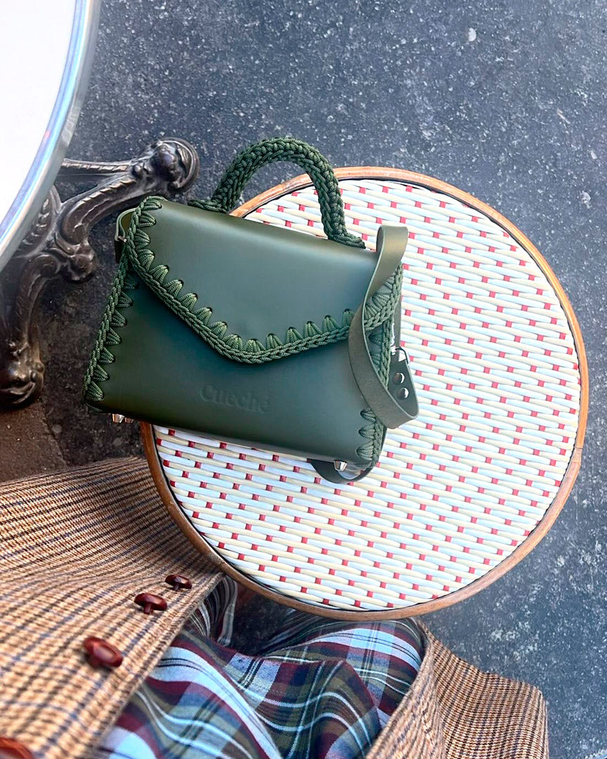 Bolso Satchel Sofia S Verde