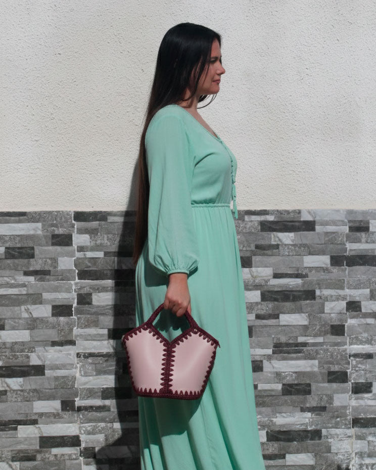 Basket Bag Natalia S Light Pink