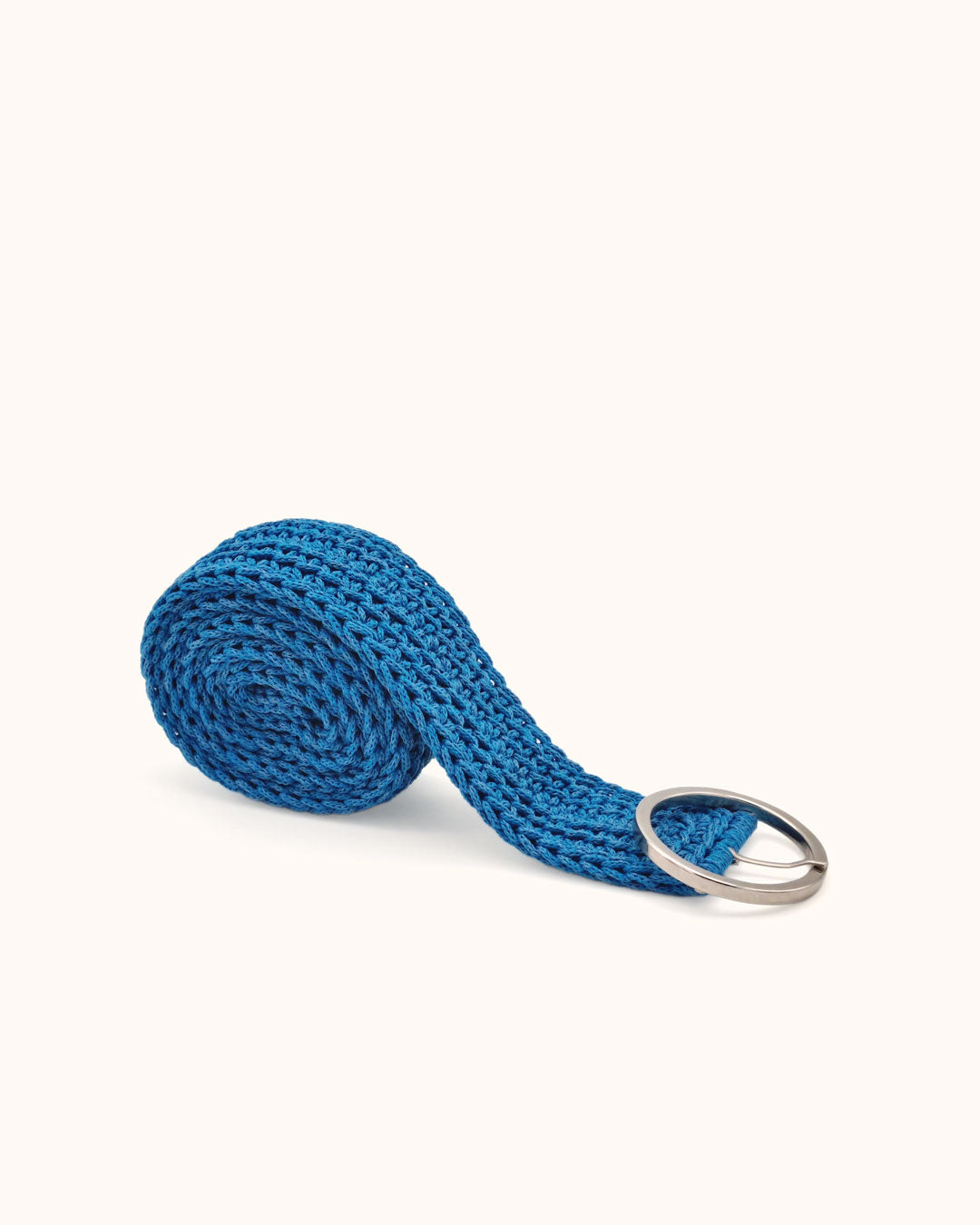 Cinturón de Crochet Azul