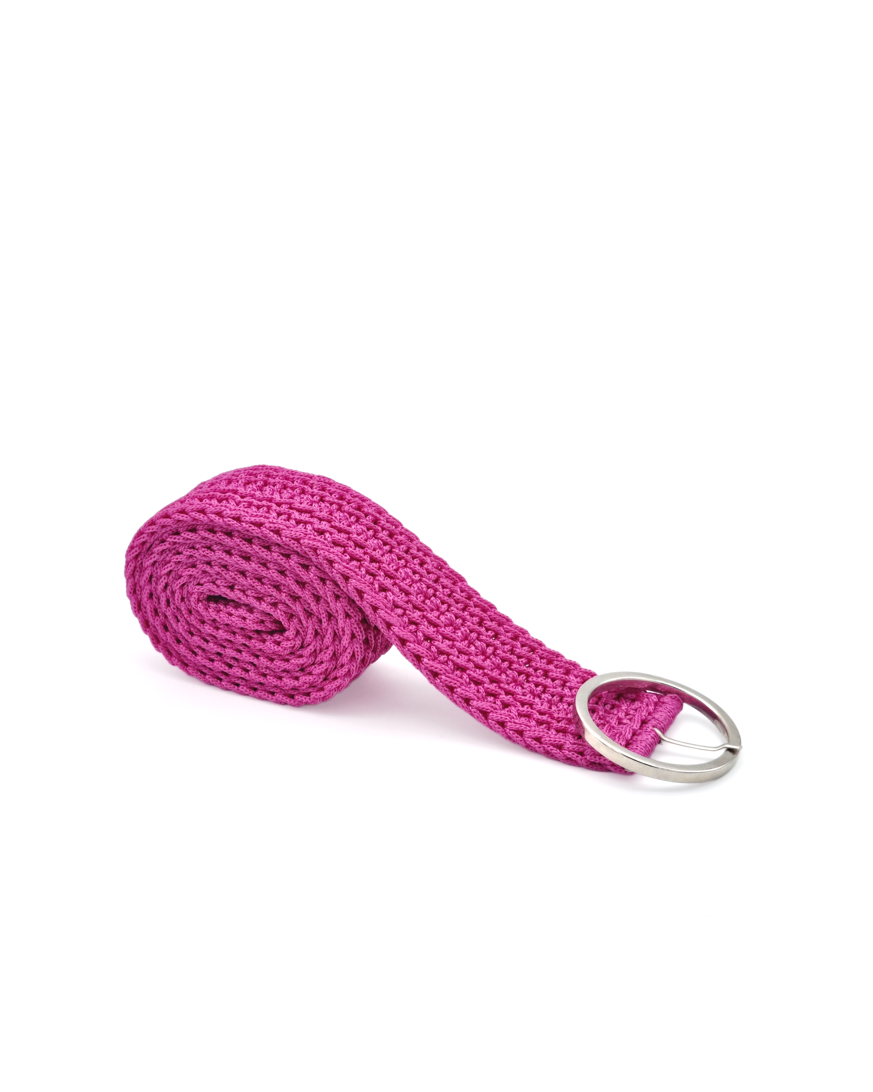 Cinturón Tejido Fucsia