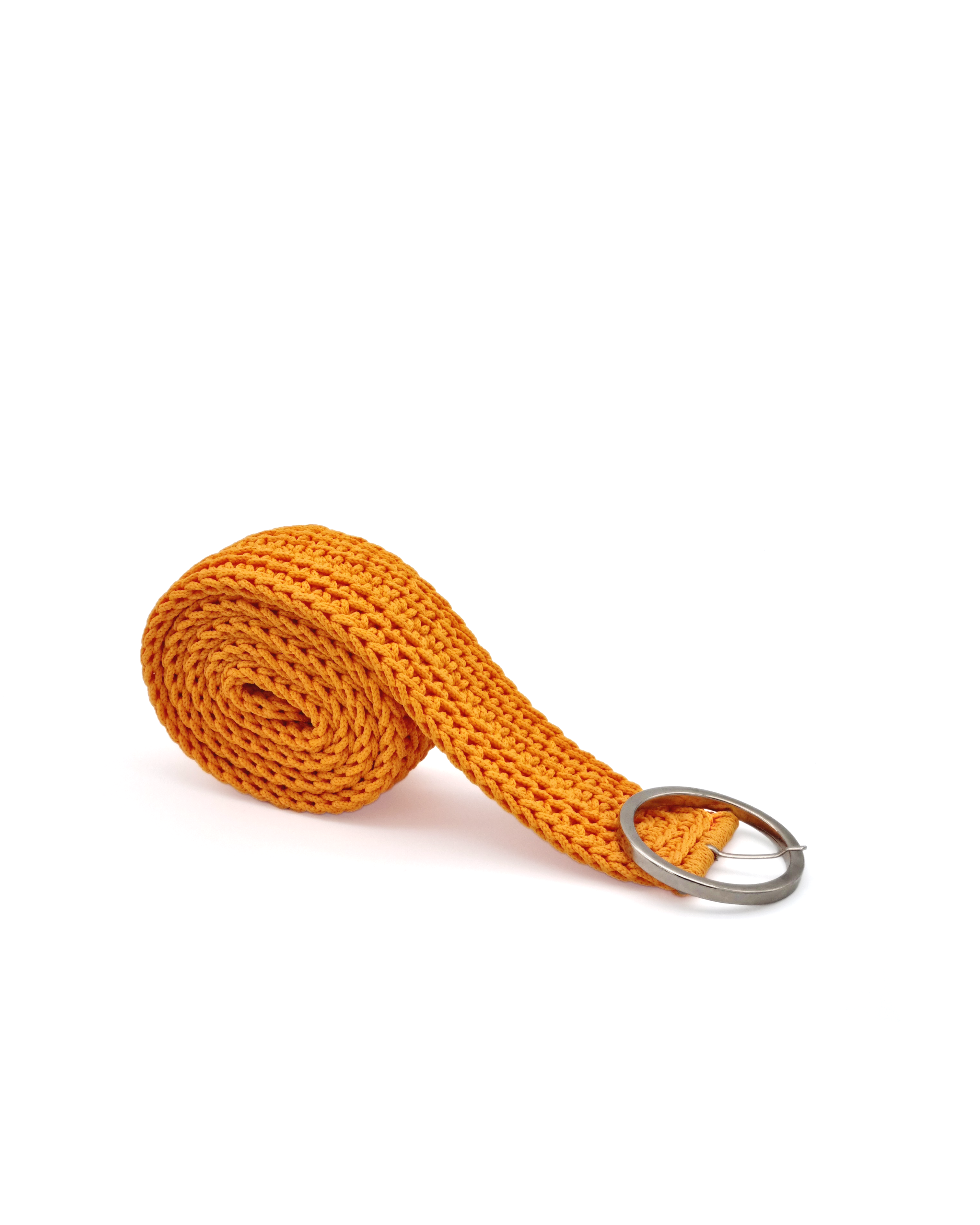 Cinturón Tejido Mandarina