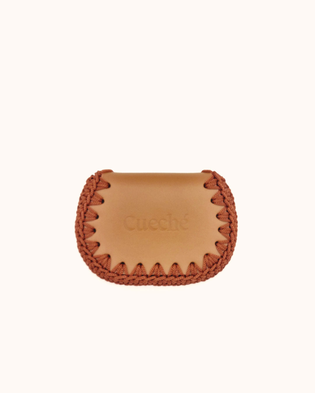 Caramel Leather Coin Purse 