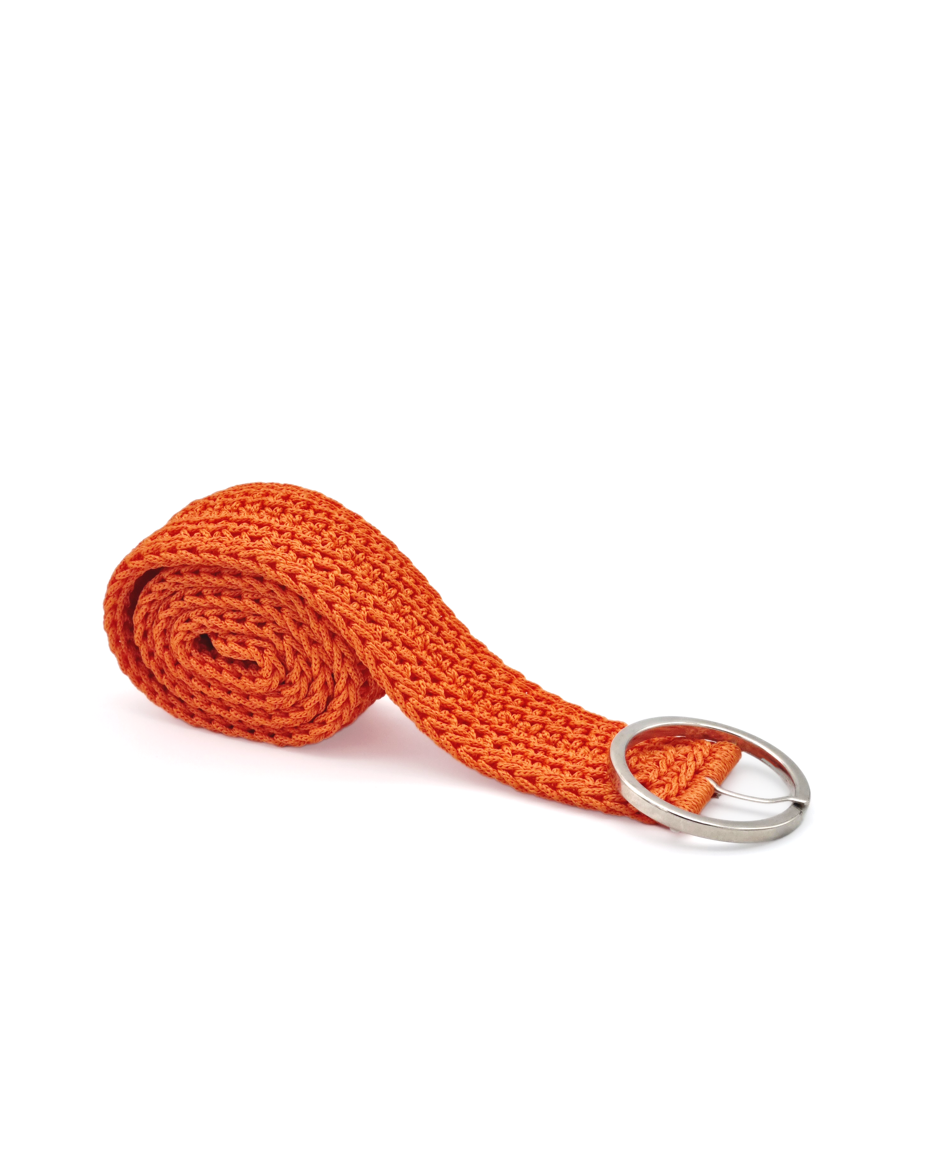 Cinturón Tejido Naranja