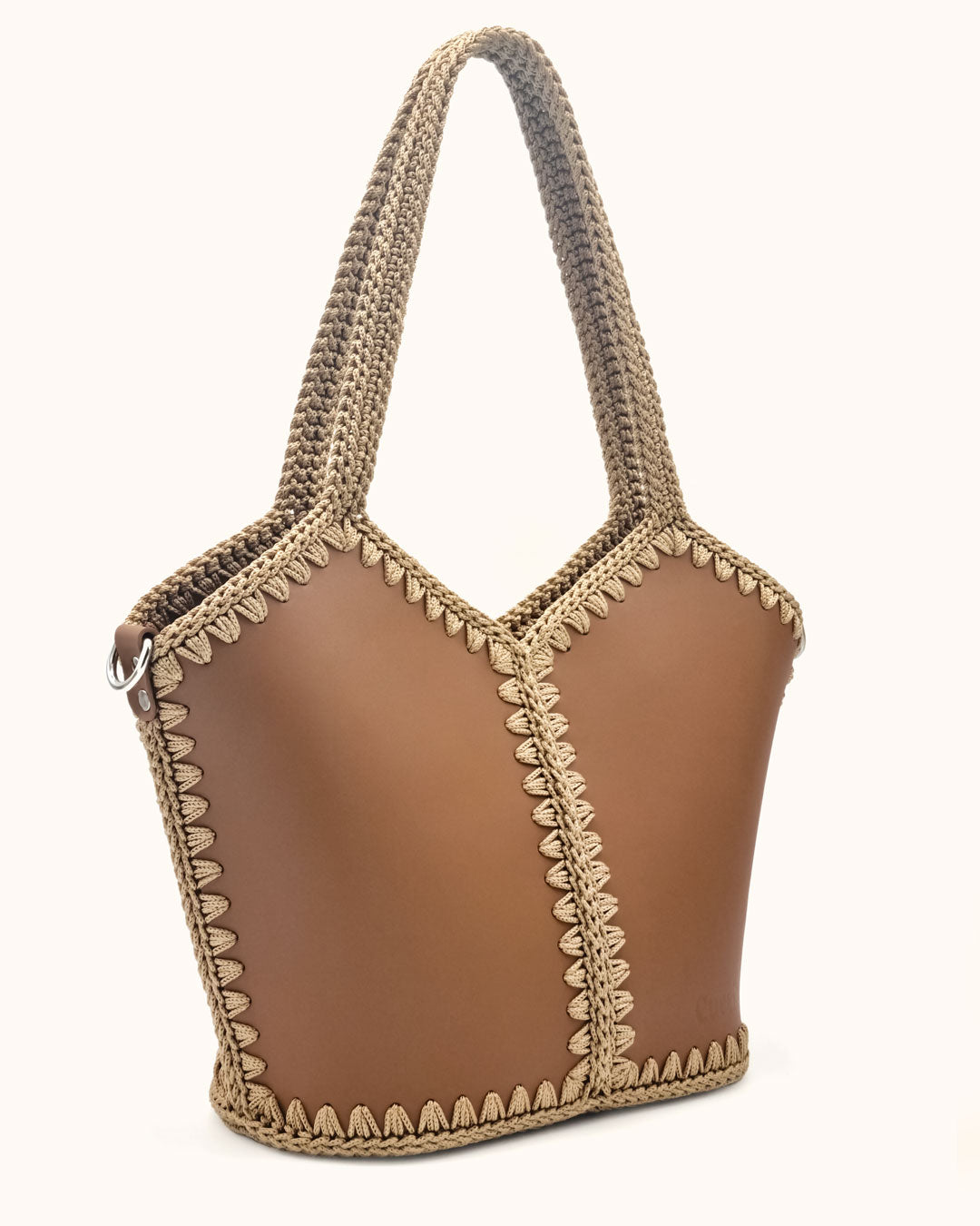 Basket Bag Natalia L Caramel