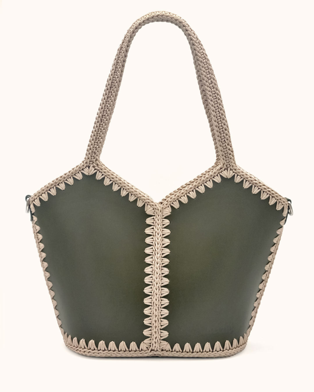 Basket Bag Natalia L Olive Green