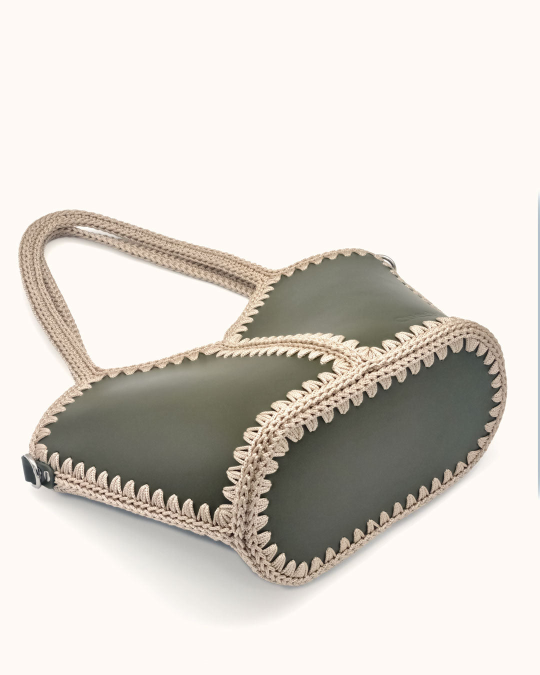 Basket Bag Natalia L Olive Green