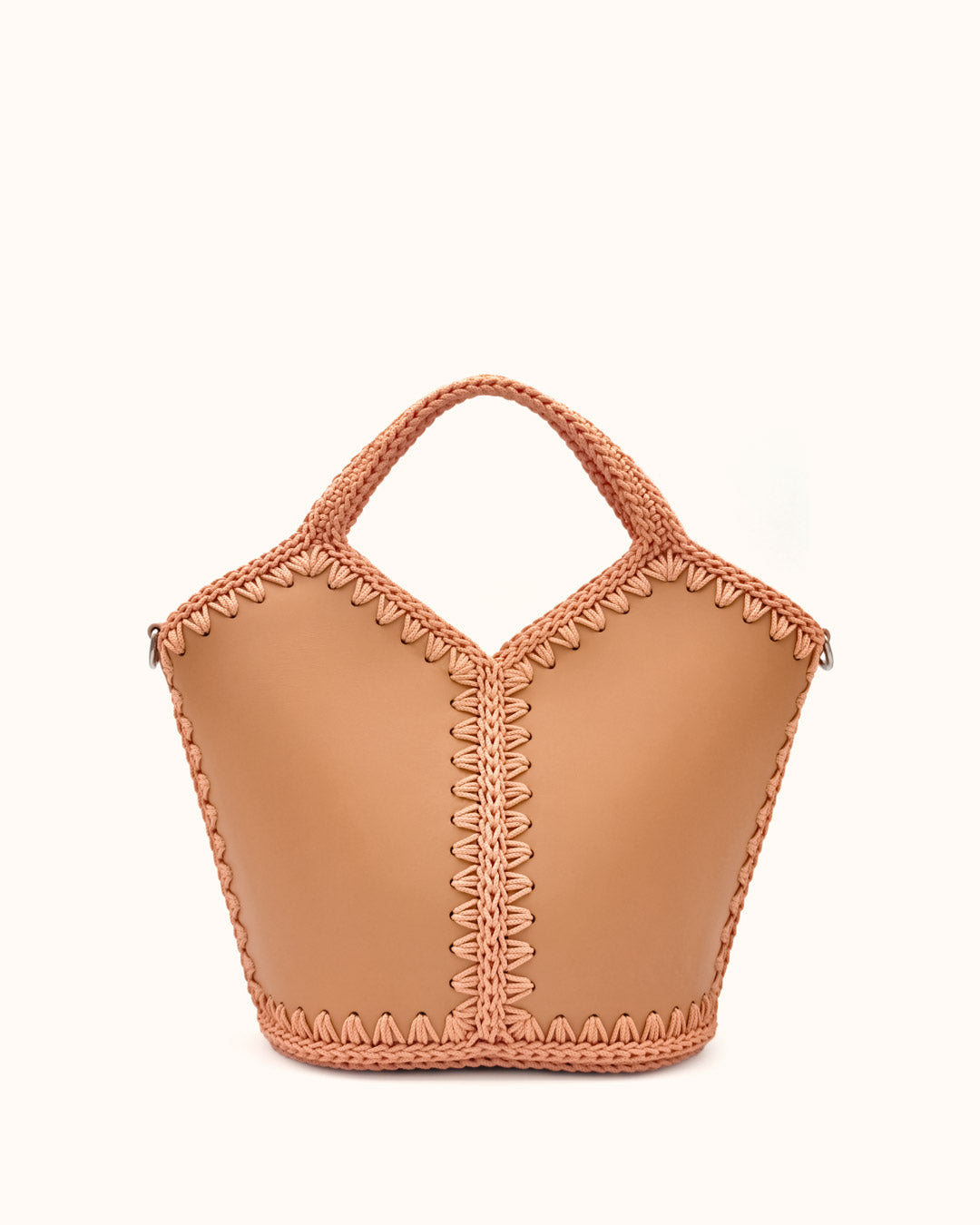 Basket Bag Natalia M Peach
