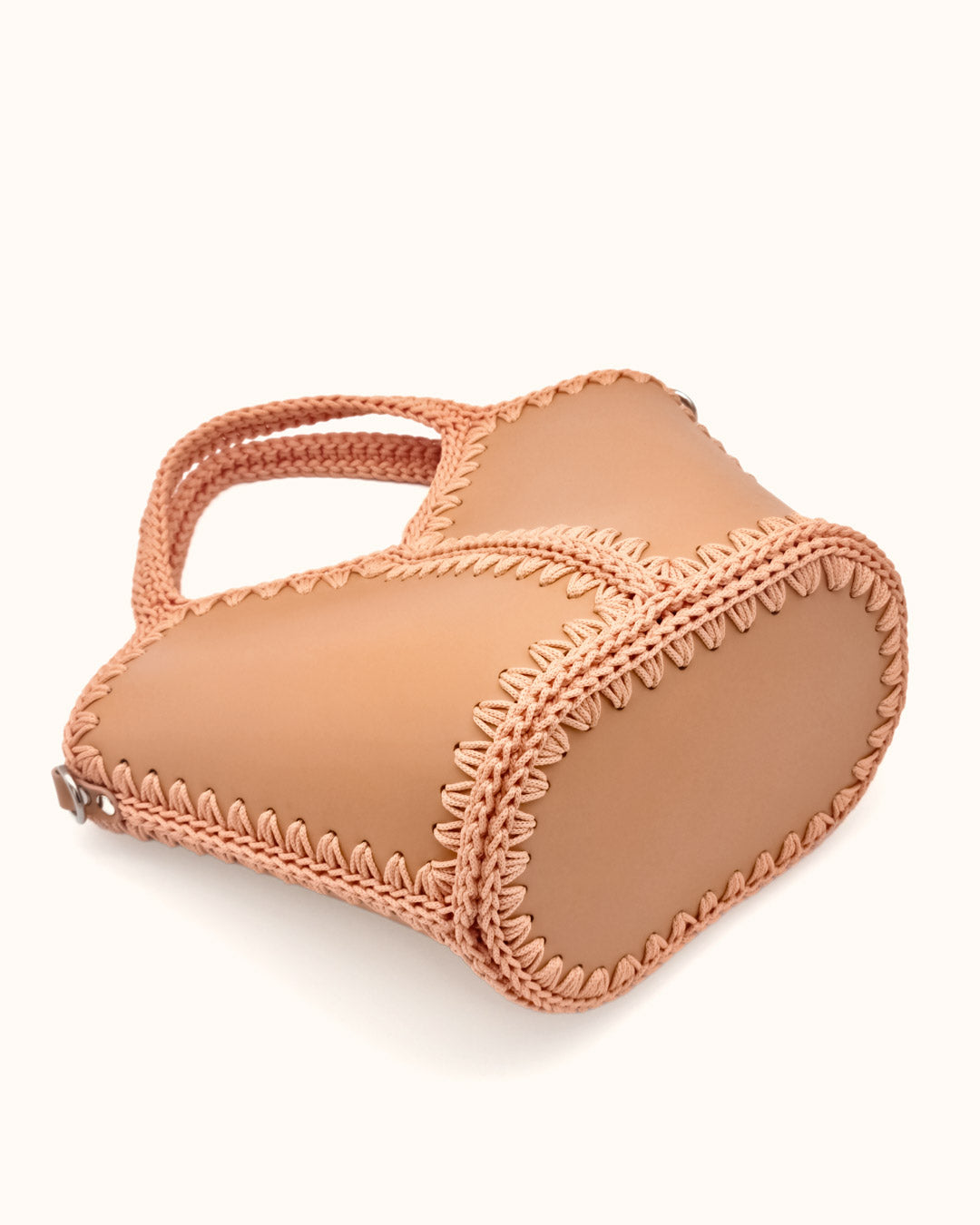Basket Bag Natalia M Peach