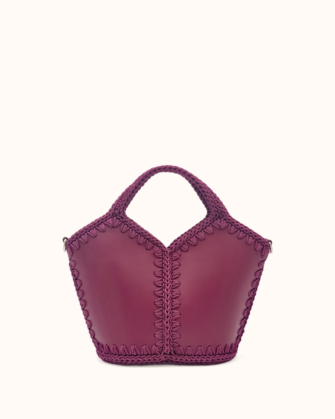 Basket Bag Natalia S Bordeaux