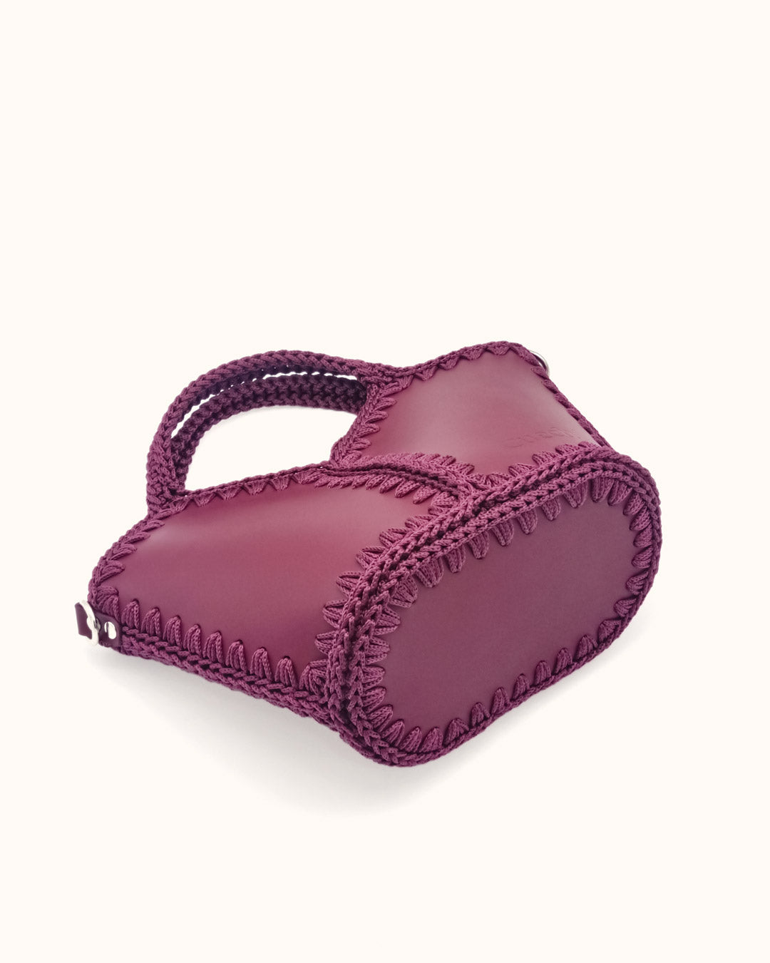 Basket Bag Natalia S Bordeaux