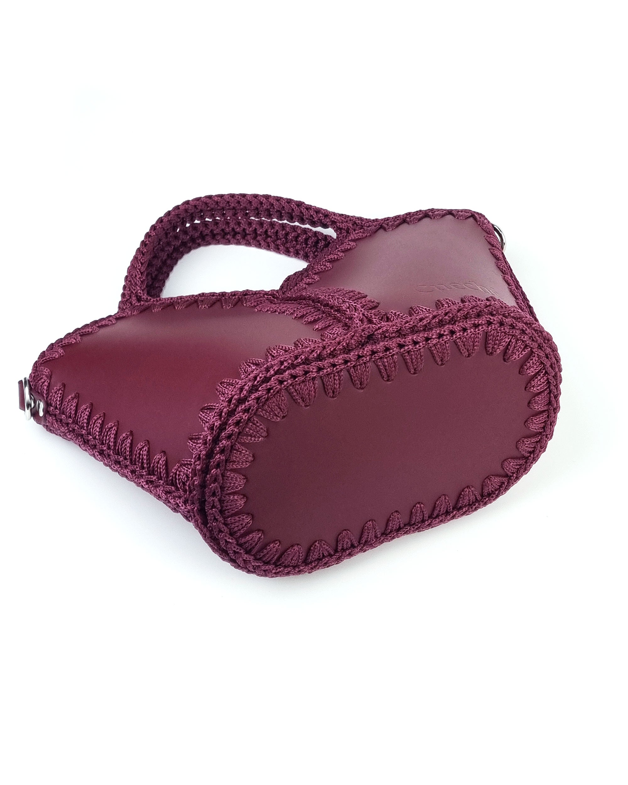Basket Bag Natalia S Bordeaux
