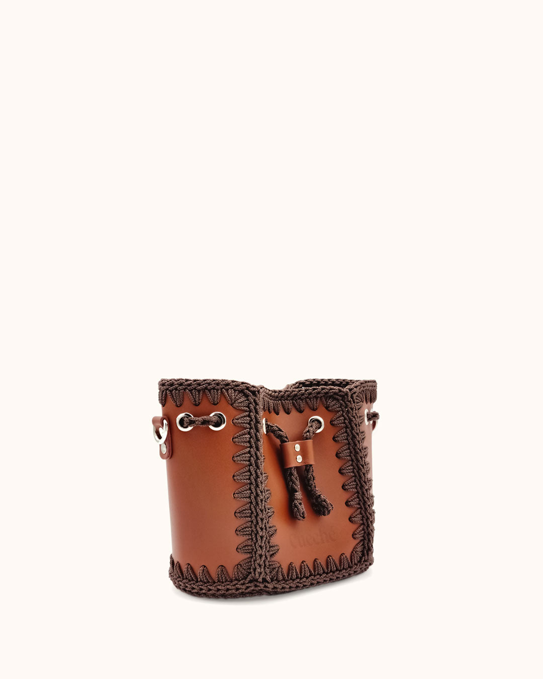 Bolso Bombonera Olga S Marron