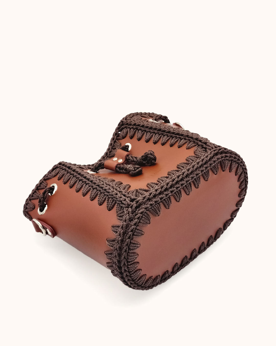 Bolso Bombonera Olga S Marron