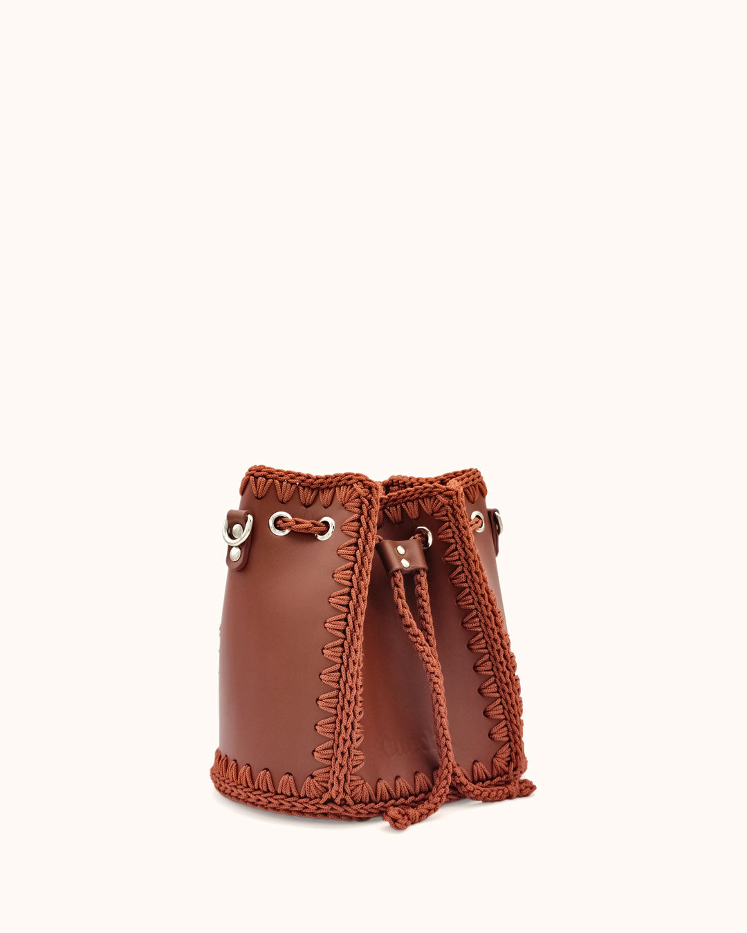 Bolso Bombonera Olga M marrón