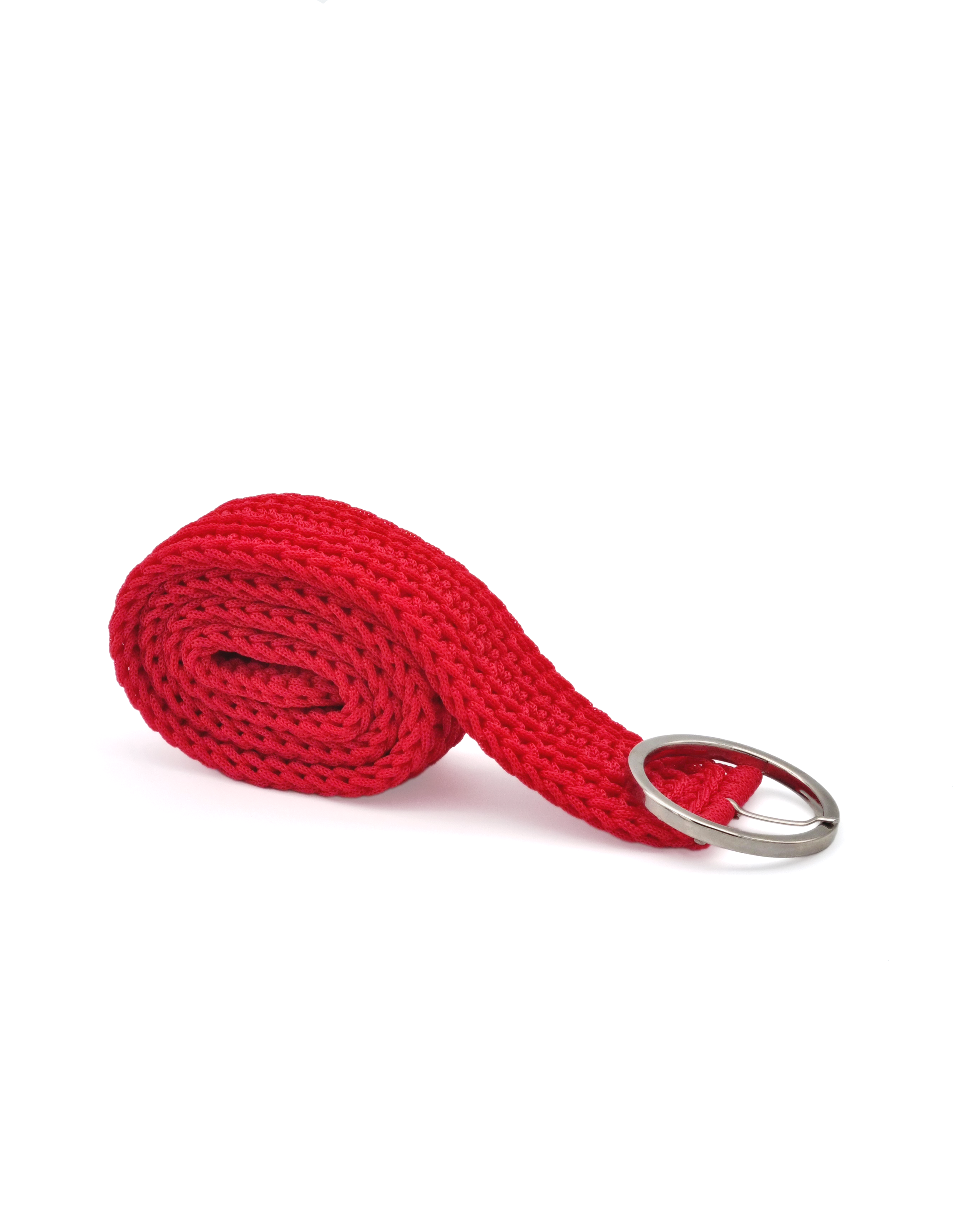 Cinturón Tejido Rojo