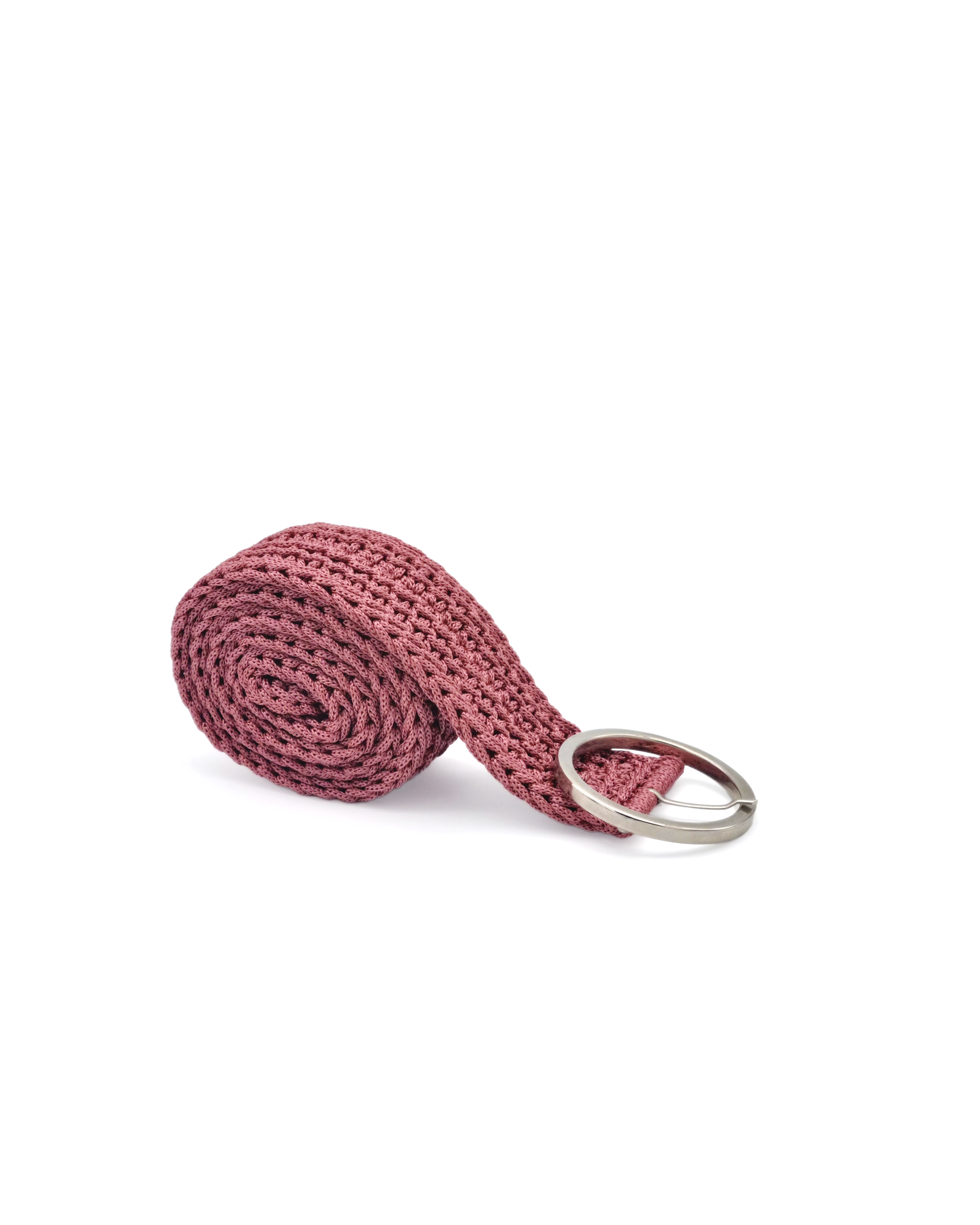 Cinturón Tejido Rosa