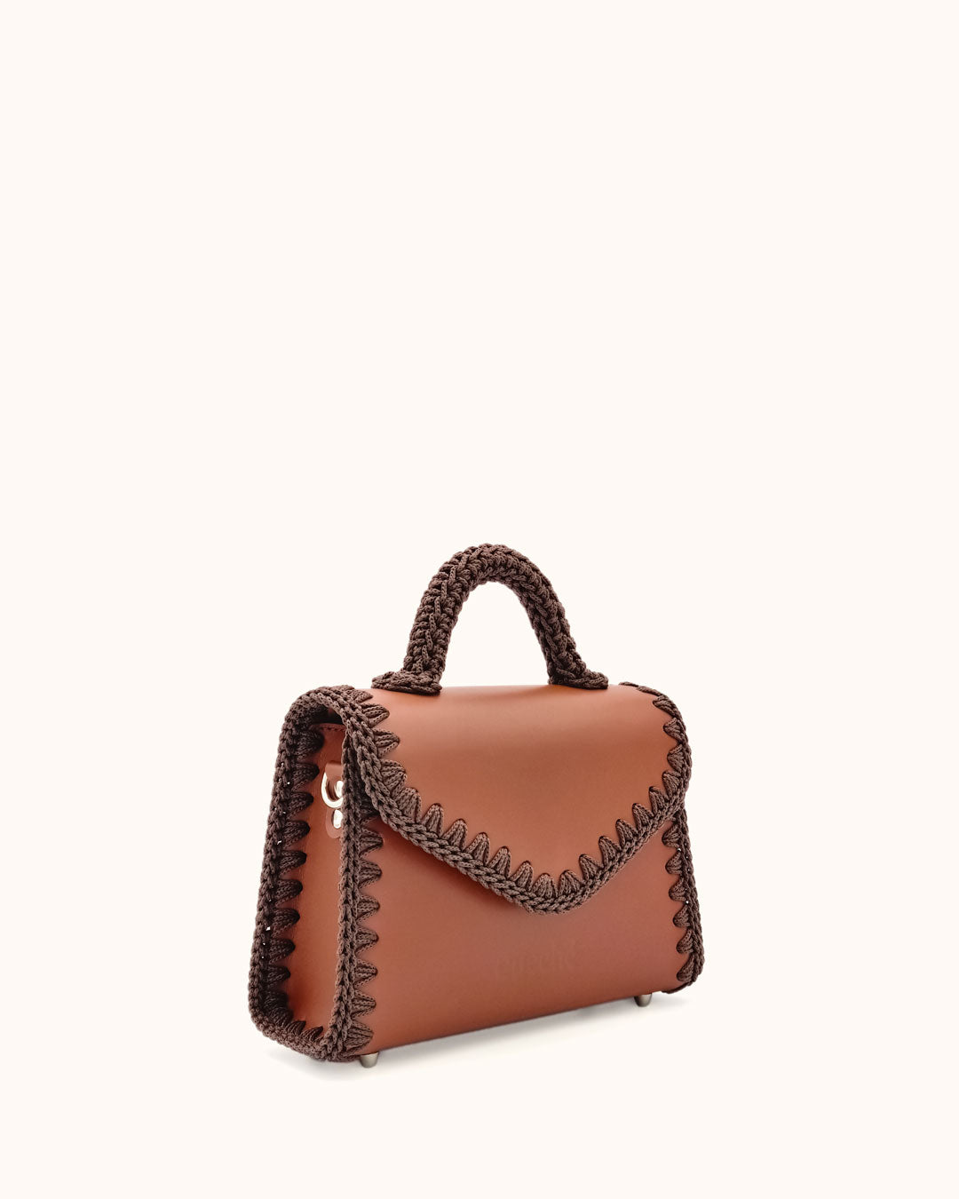 Bolso Satchel Sofia S Marron
