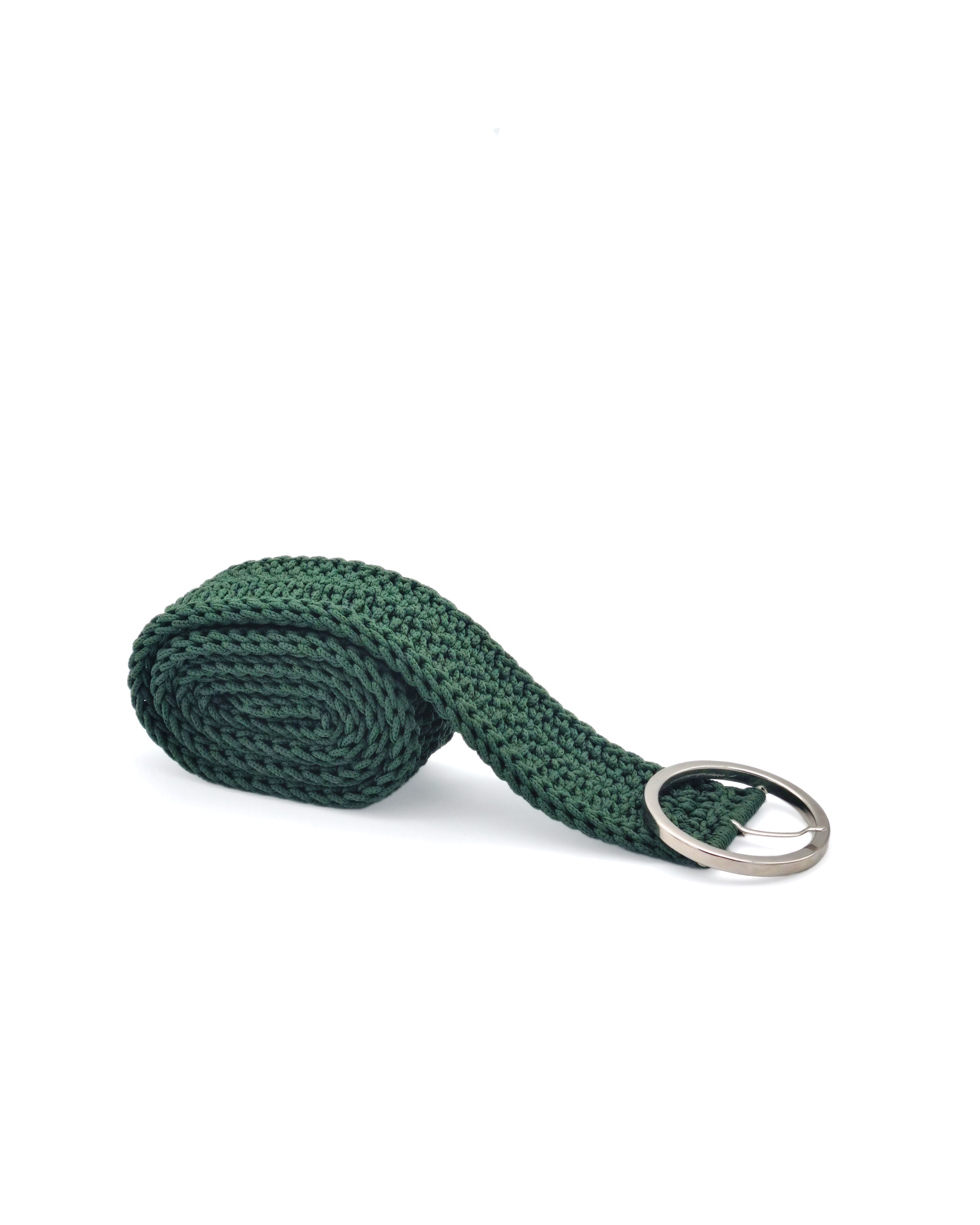 Cinturón Tejido Verde